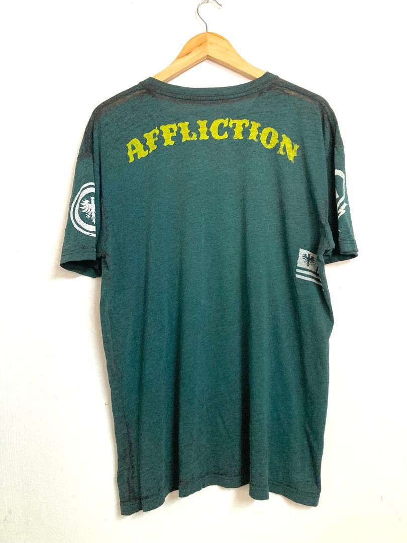 Affliction × Vintage 🔥HOT DROPS🔥VINTAGE AFFLICTION AMERICAN CUSTOM TEE Size US XXL / EU 58 / 5 - 5 Thumbnail