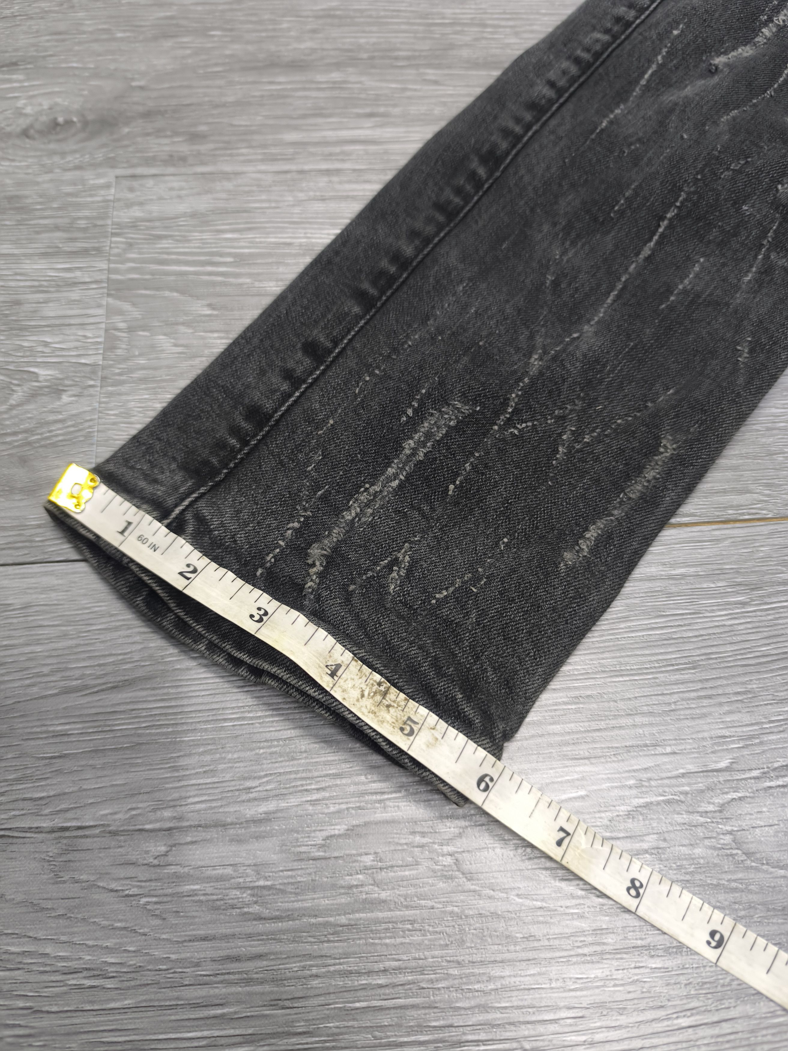 Japanese Brand × KMRii × Le Grande Bleu (L.G.B.) Biker Jeans rockers slim fit Size US 34 / EU 50 - 15 Thumbnail