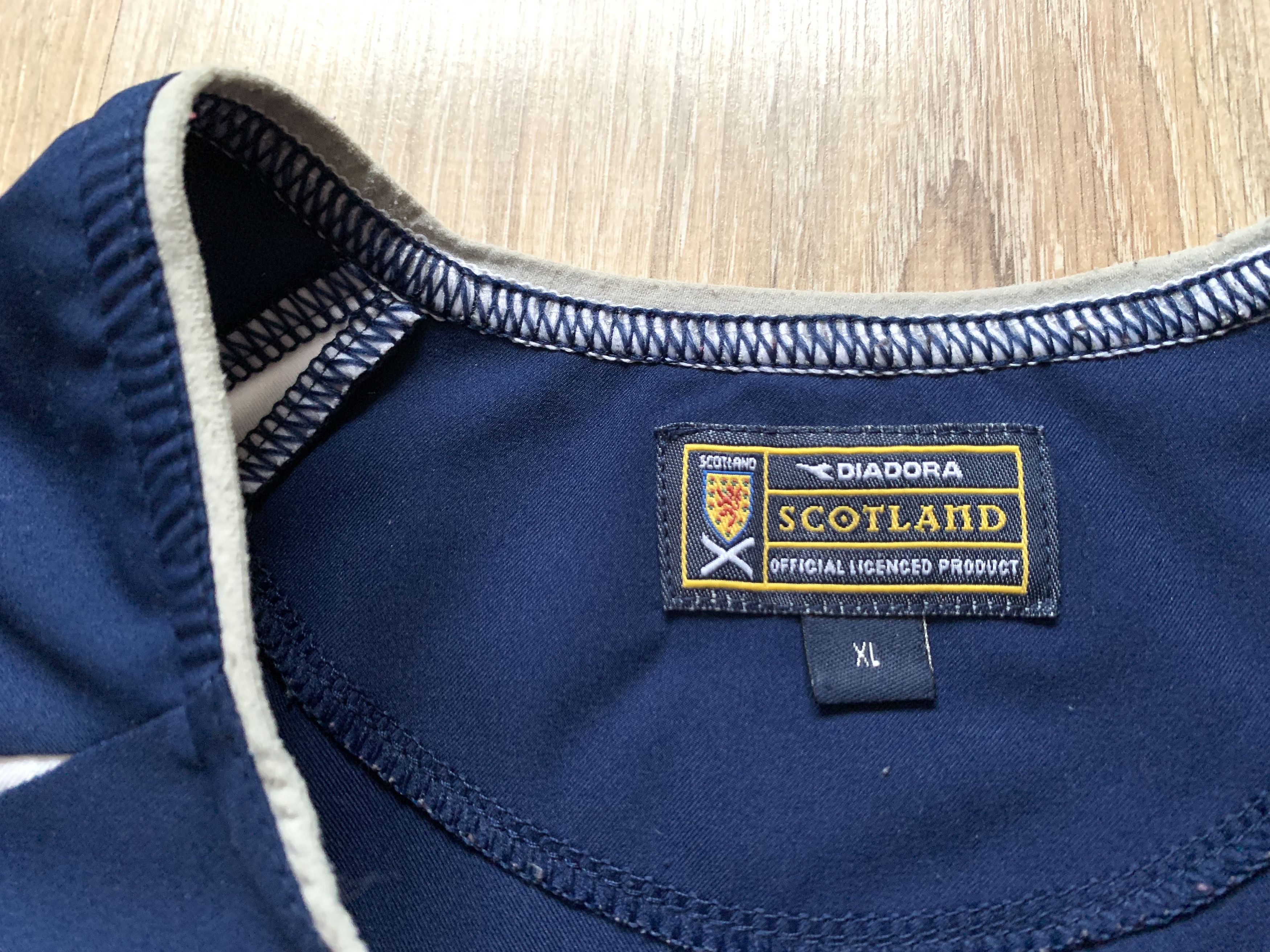Diadora × Vintage Vintage Diadora Scotland Home Football Shirt 2003-2005 Size US XL / EU 56 / 4 - 7 Thumbnail