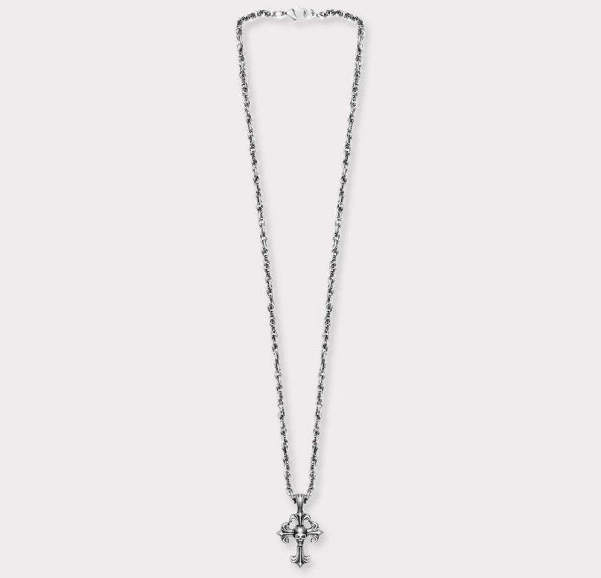 G59 Records G59 LB CHROME CROSS PENDANT SCRIM Size ONE SIZE - 2 Thumbnail