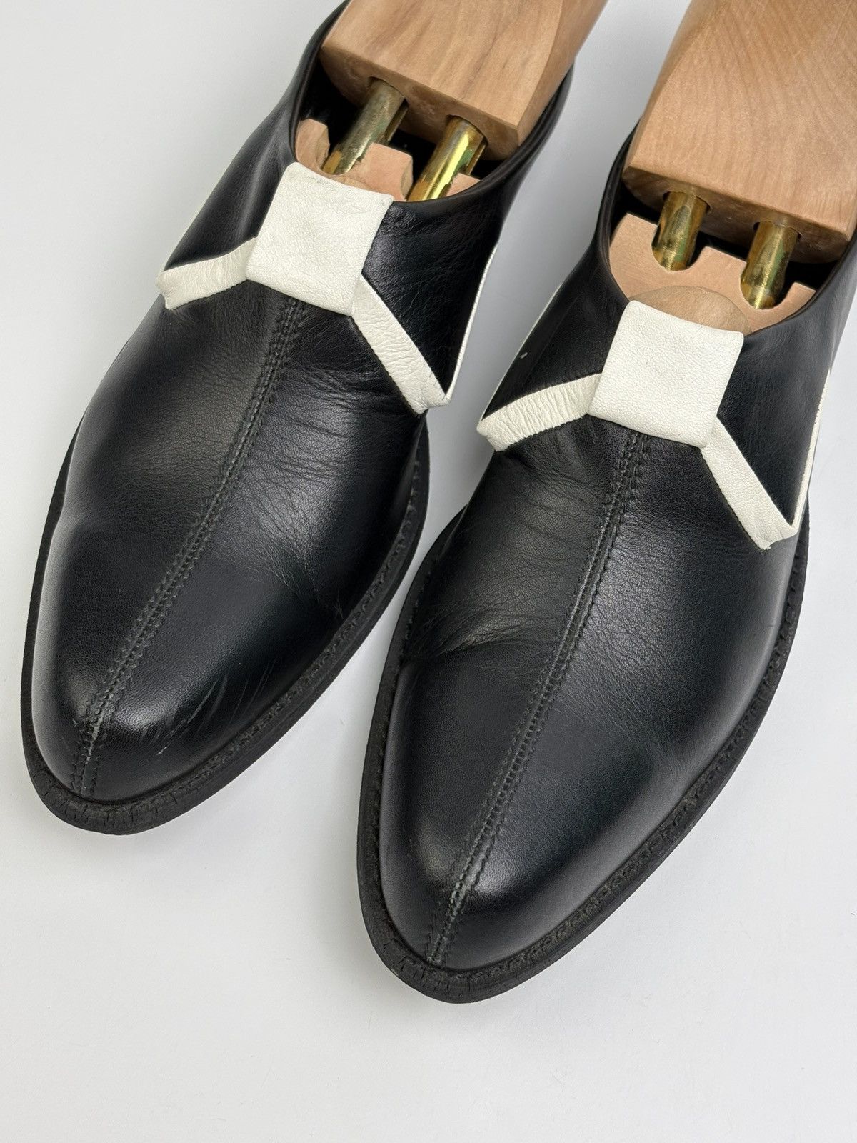 Limi Feu Limi Fue Black Leather Slip On Size US 7 / IT 37 - 2 Thumbnail