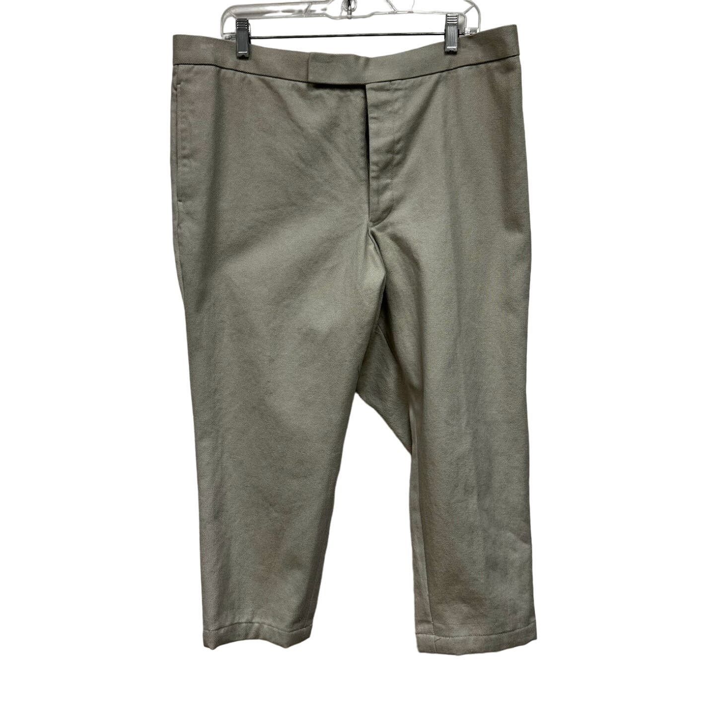 image of Thom Browne Men's Pants in Beige (Size 34)