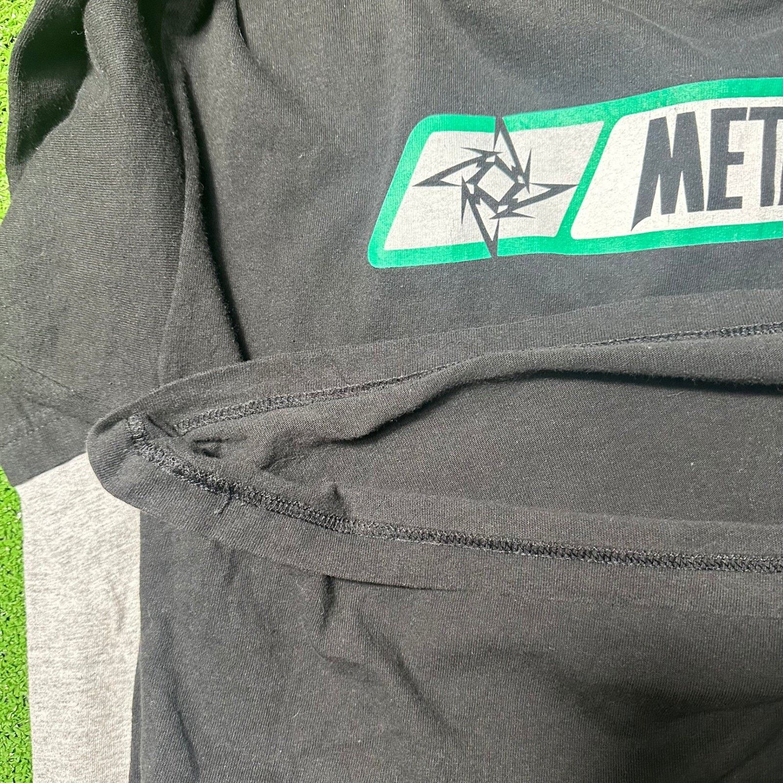 Giant Vintage 2002 Metallica Giant Double Layer Shirt Large Size US L / EU 52-54 / 3 - 17 Thumbnail