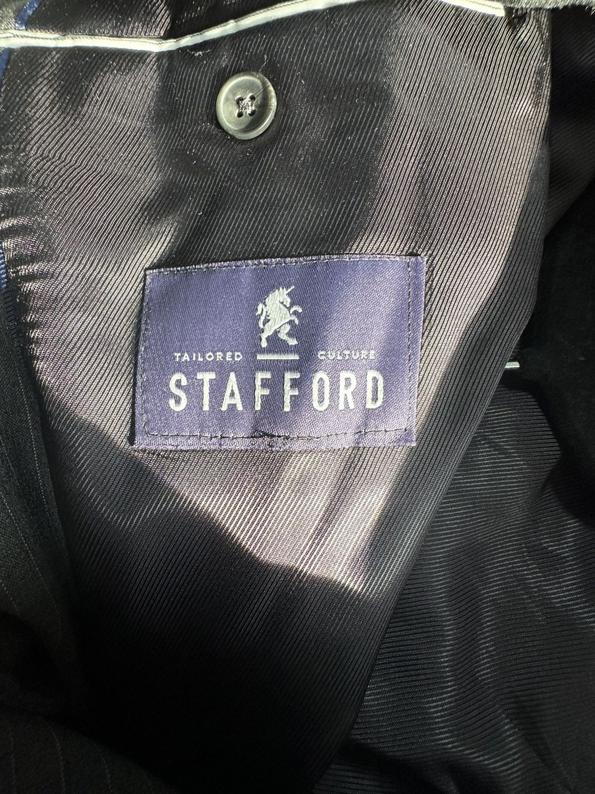 Stafford Two Button Stafford Suit Jacket Size 46R - 3 Thumbnail
