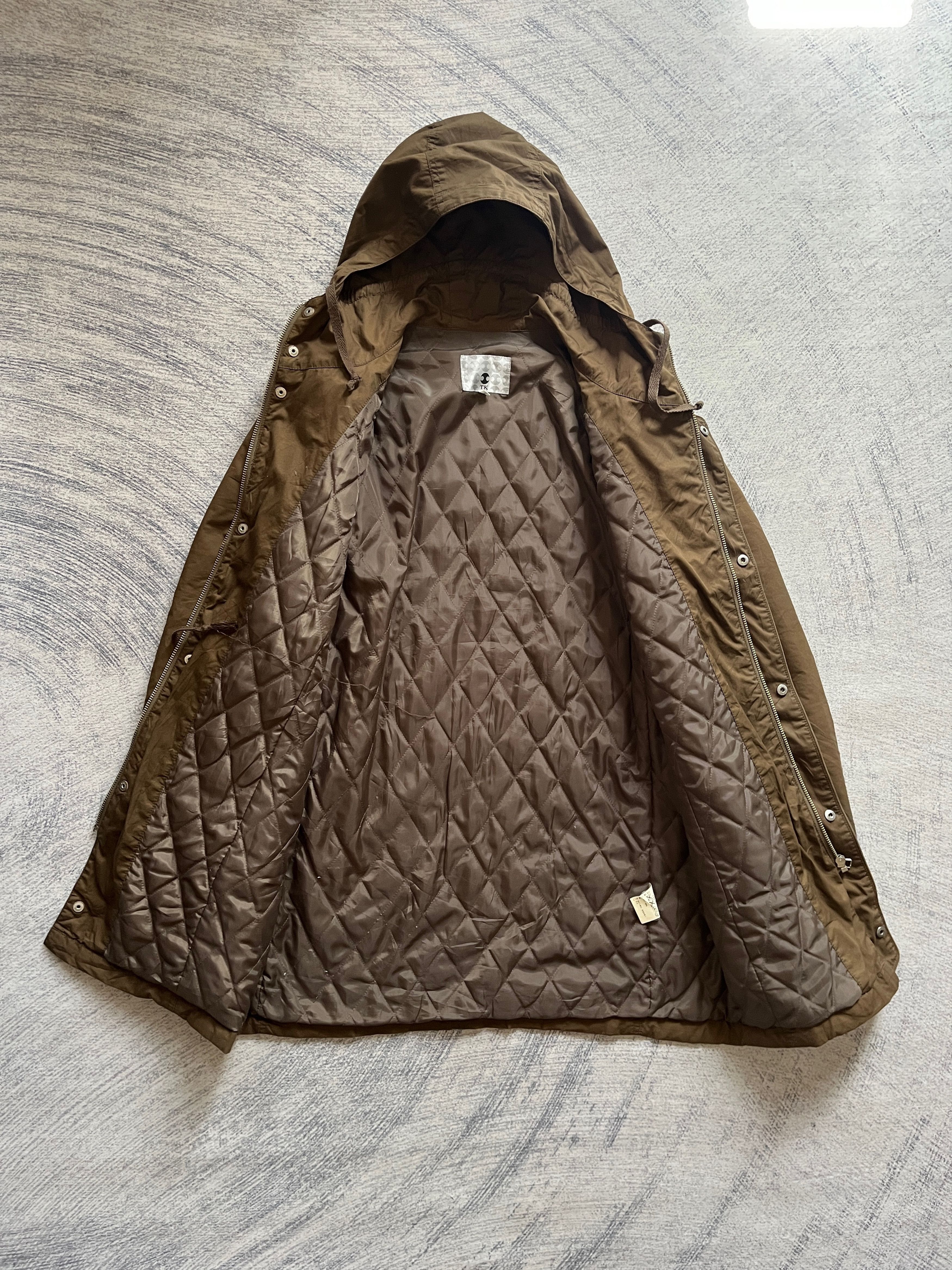 Takeo Kikuchi Japanese Brand Designer Parka Long Jacket Quilted Lining Size US S / EU 44-46 / 1 - 8 Thumbnail