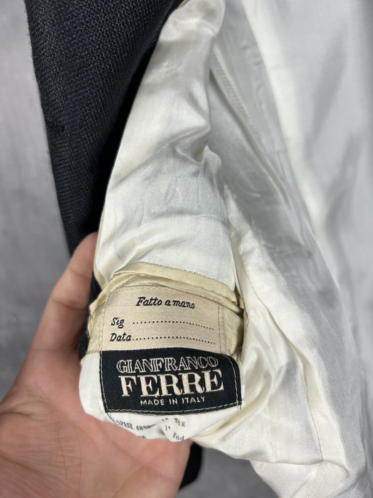 Gianfranco Ferre GIANFRANCO FERRE 90s Women’s Blazer Size S Size S / US 4 / IT 40 - 9 Thumbnail