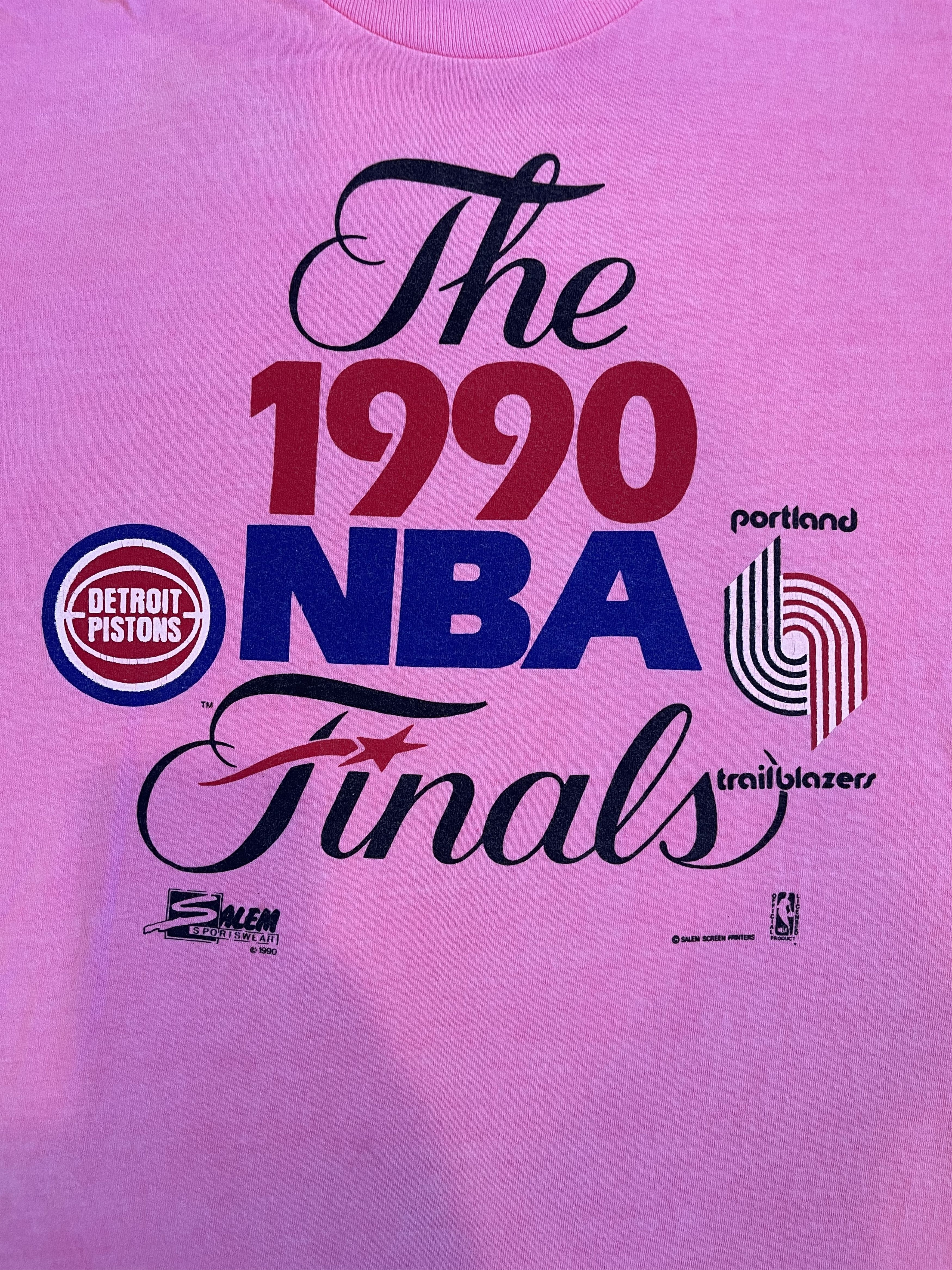 NBA Vintage 1990 NBA Finals T-shirt Size US XL / EU 56 / 4 - 3 Thumbnail