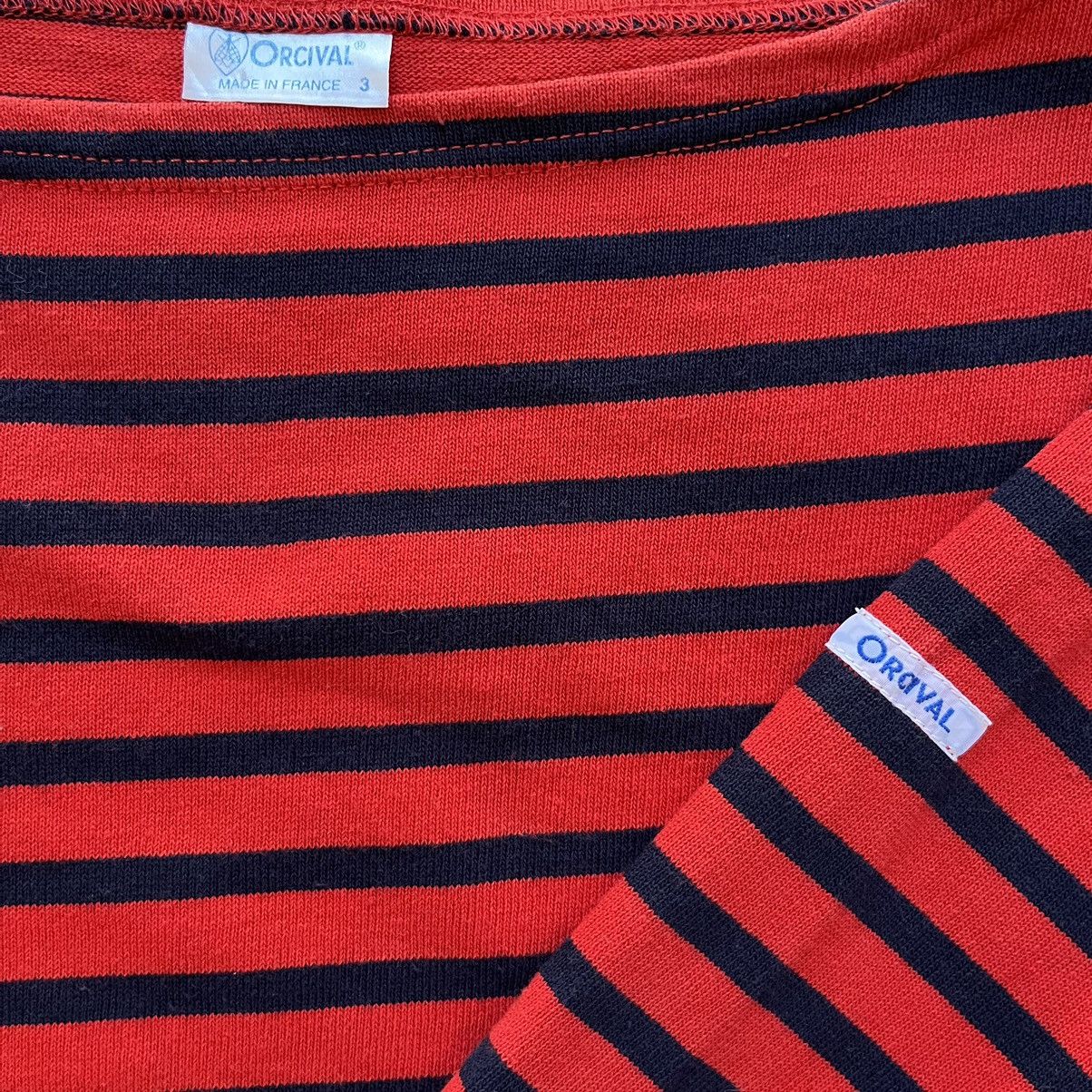 Designer × Orcival Orcival Striped Long Sleeve Tee Size US M / EU 48-50 / 2 - 2 Thumbnail