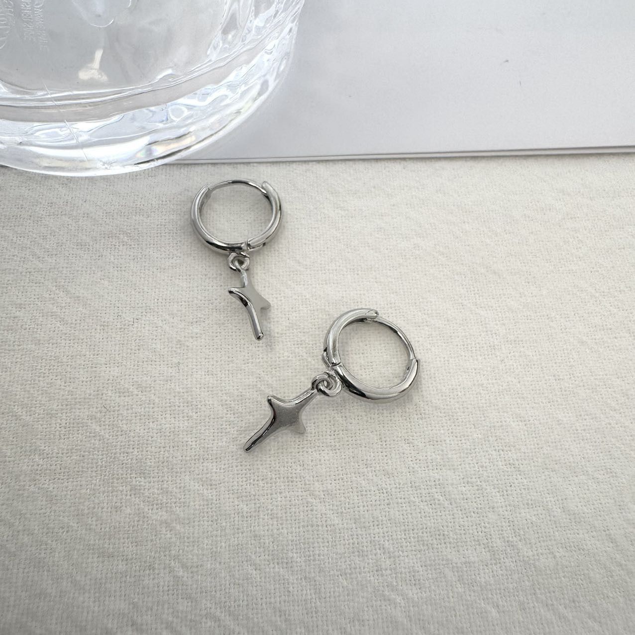 Other Star Dangle Drop Earrings for Men Women Unisex Earrings Size ONE SIZE - 2 Thumbnail