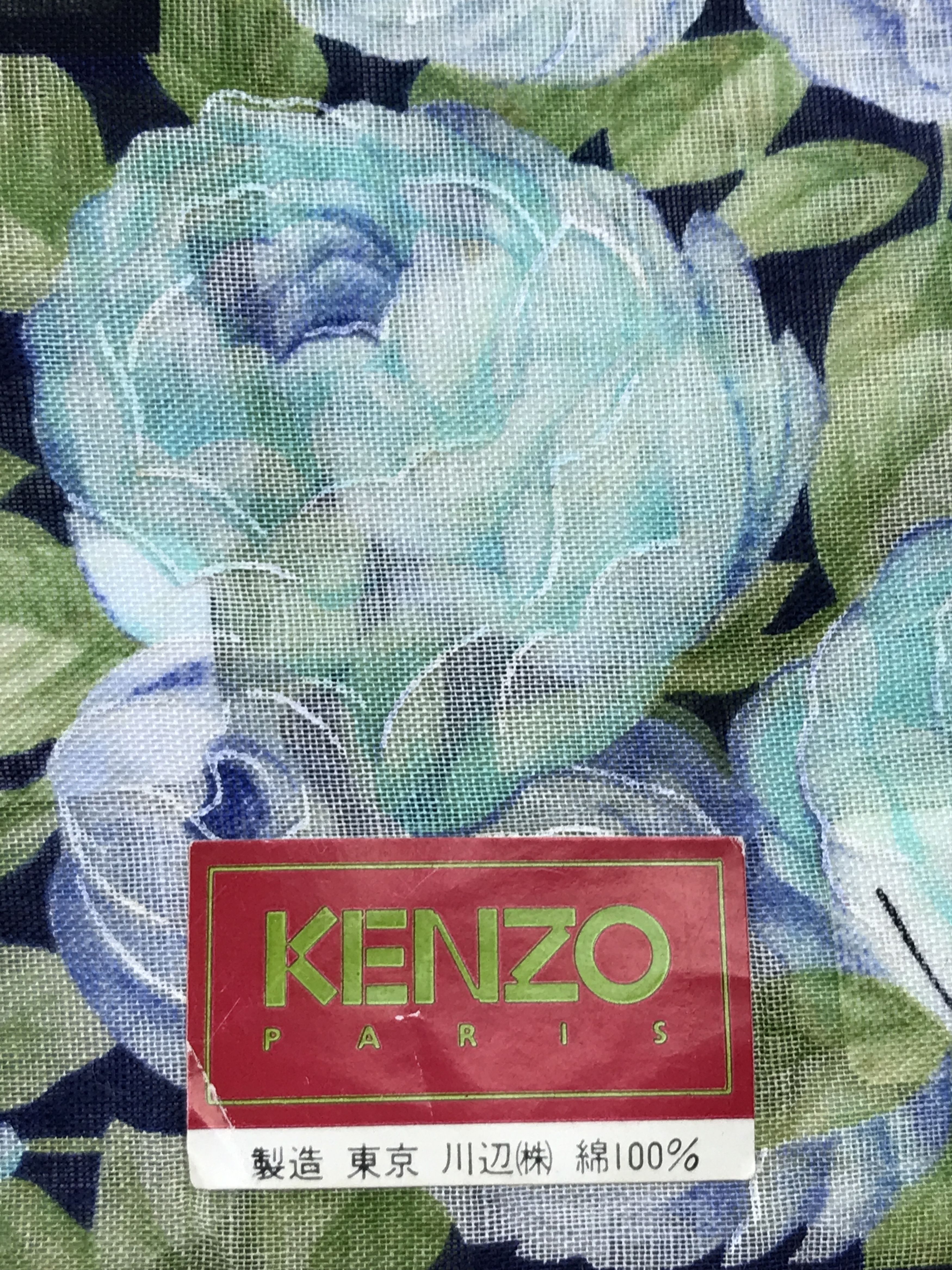 Japanese Brand × Kenzo × Vintage Vintage Kenzo Bandana Neckerchief Handkerchief Size ONE SIZE - 6 Thumbnail