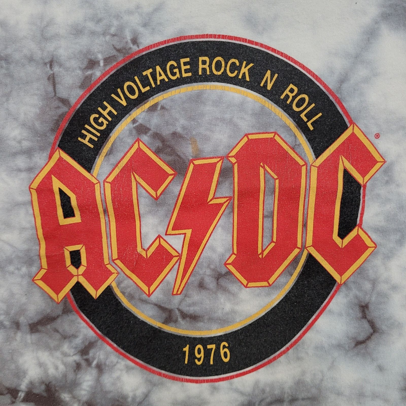 Other AC/DC High Voltage Fitted T-Shirt Womens XS/S Y2K Baby Tee Size XS / US 0-2 / IT 36-38 - 3 Thumbnail