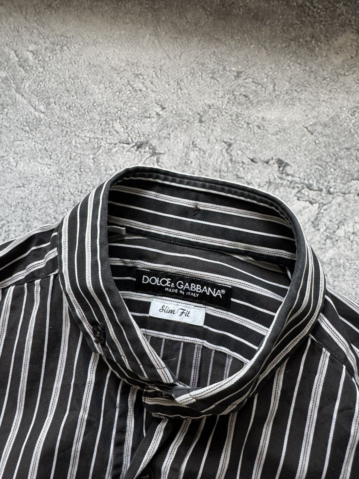 Dolce & Gabbana Vintage Dolce&Gabbana Striped Button Up Shirt Size US S / EU 44-46 / 1 - 5 Thumbnail