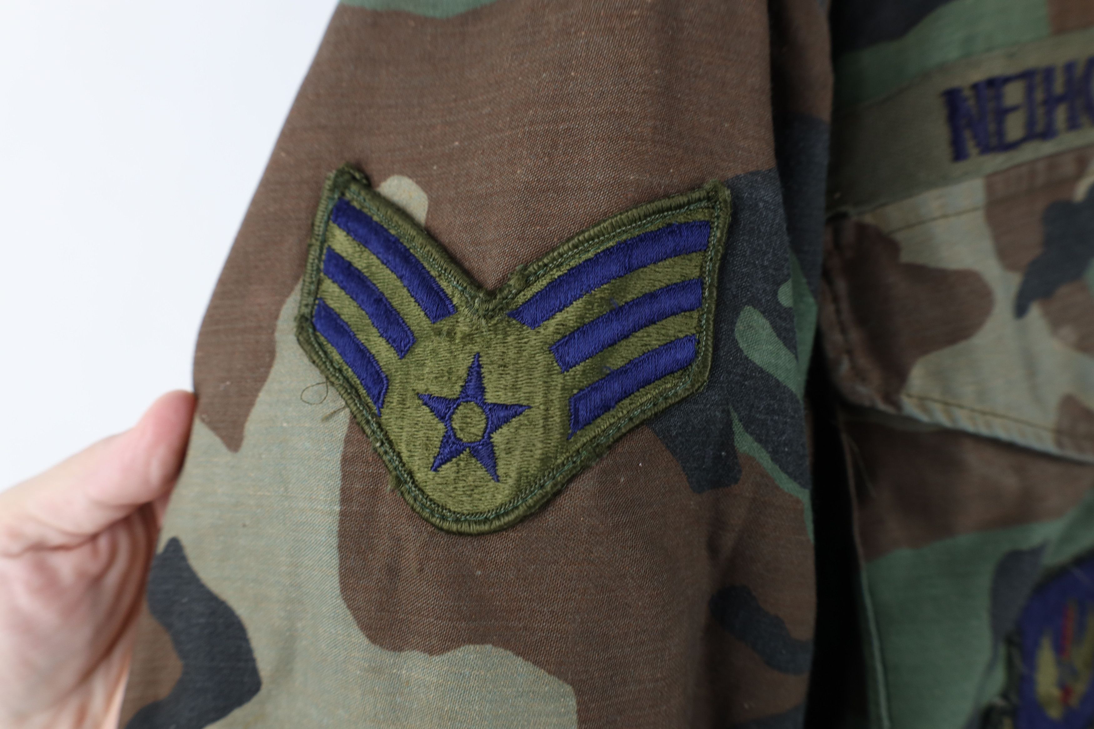 Alpha Industries Vintage 80s Alpha Industries Camouflage Field Jacket USA Size US M / EU 48-50 / 2 - 4 Thumbnail