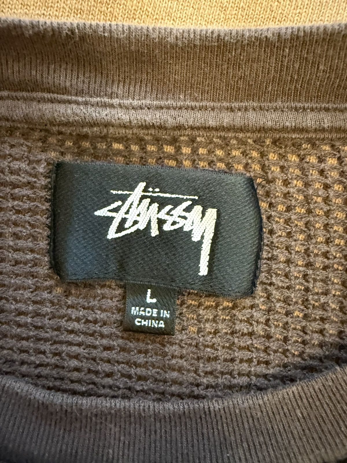 Stussy Stussy Mesh Long Sleeve T Size US L / EU 52-54 / 3 - 3 Thumbnail