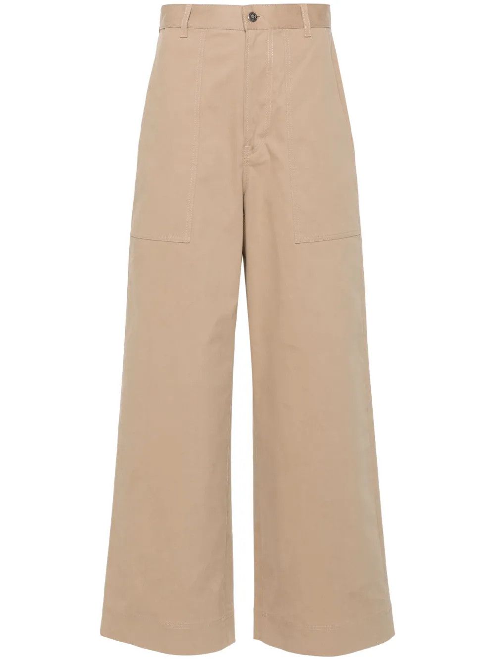 Moncler o1y1125 Casual Pant in Beige Size 30" / US 8 / IT 44 - 1 Thumbnail