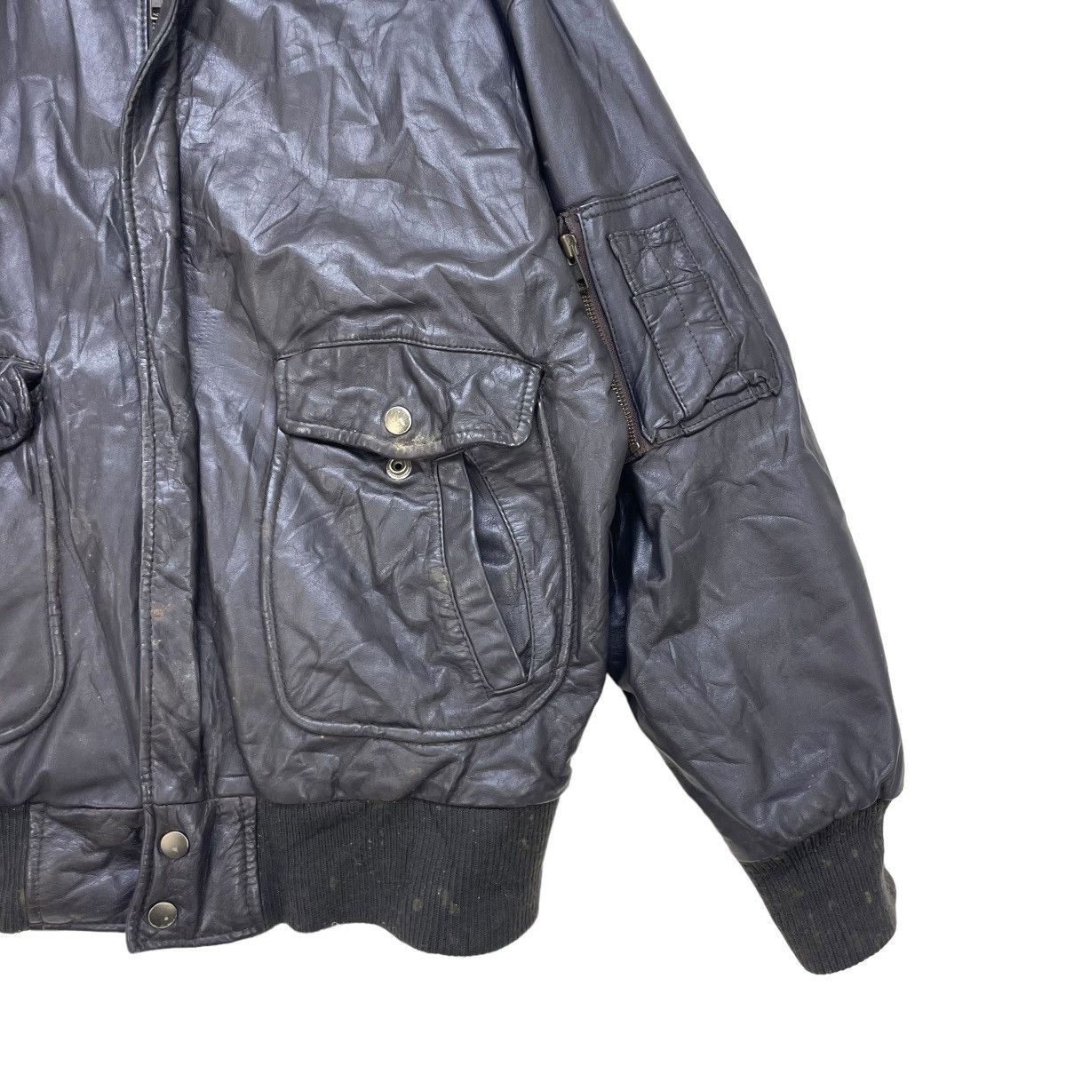 Other Japanese Brand Leather Jacket Type A2 Usaf Size US M / EU 48-50 / 2 - 4 Thumbnail