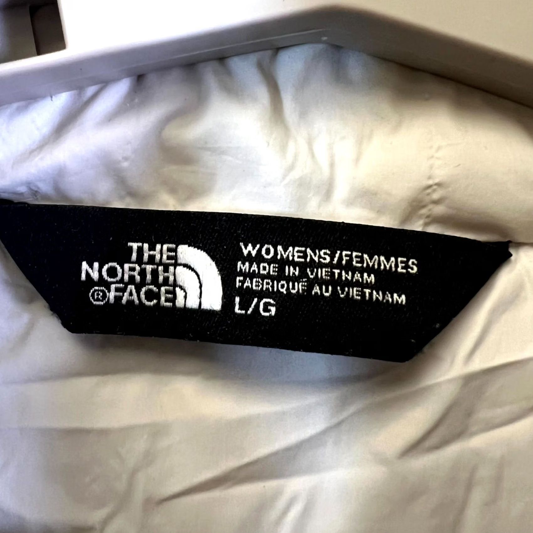 The North Face VINTAGE The North Face ThermoBall Puffer Quilted Jacket Women's L Gray Zip-Up Size L / US 10 / IT 46 - 3 Thumbnail