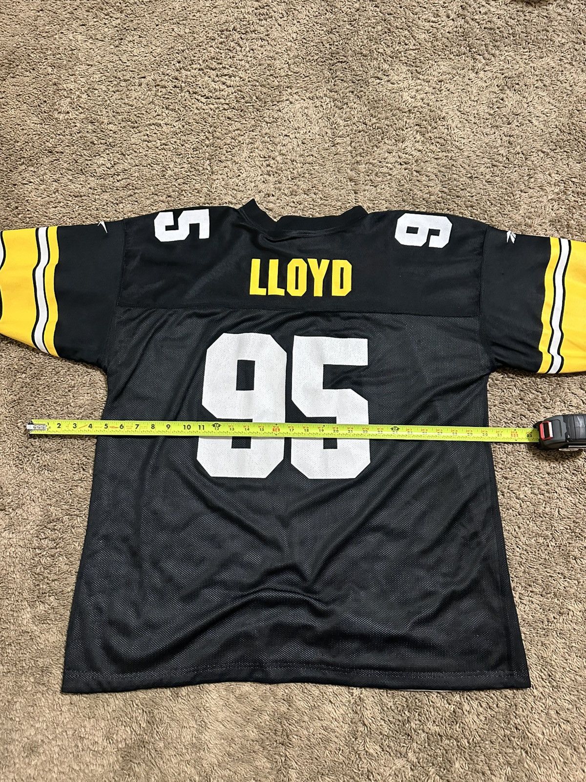 NFL × Reebok × Vintage Vintage Starter NFL Pittsburgh Steelers jersey 90s size Xl Size US XXL / EU 58 / 5 - 4 Thumbnail
