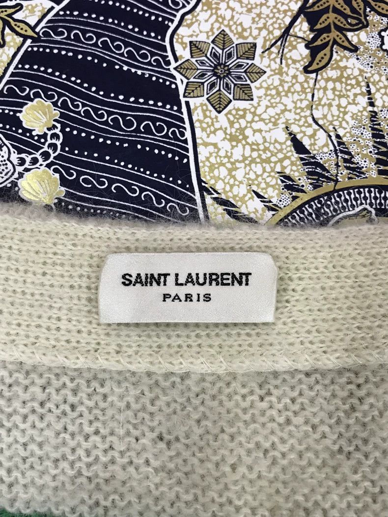 Saint Laurent Paris saint laurent colorful knit cardigan xs-2507 Size US XS / EU 42 / 0 - 2 Thumbnail