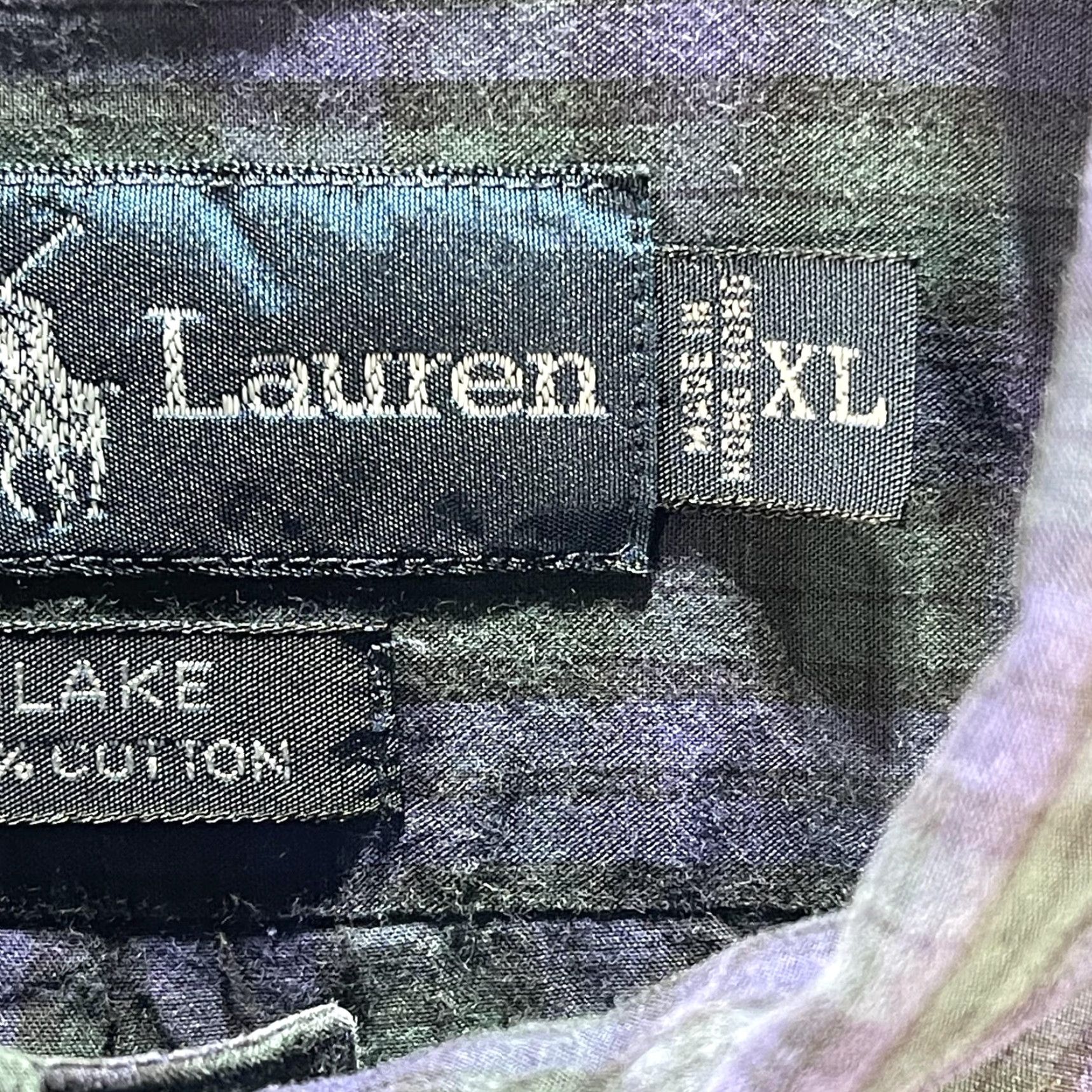 Ralph Lauren VINTAGE Ralph Lauren Shirt Mens XL Plaid Blake Button Down Long Sleeve Classic Dress Shirt Size 46R - 5 Thumbnail