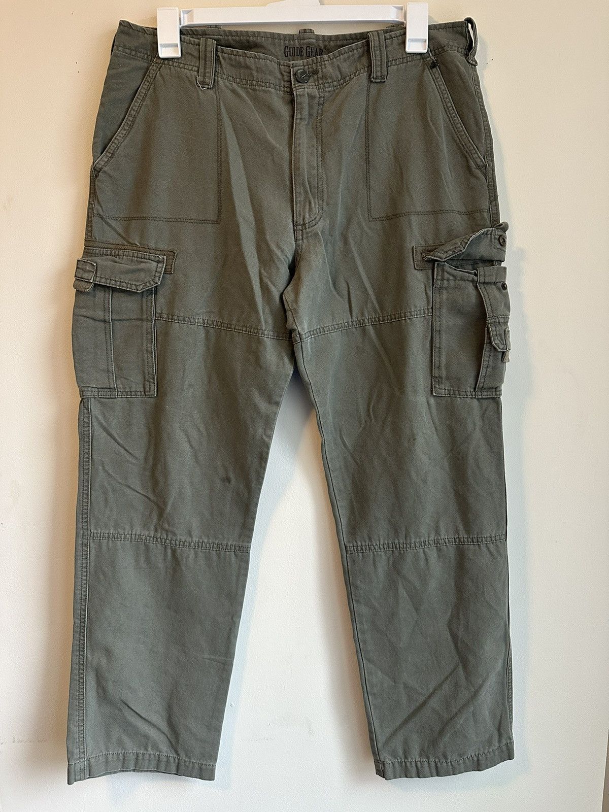 Vintage Guide Gear Vintage Baggy Cargo Pants Size US 36 / EU 52 - 1 Thumbnail