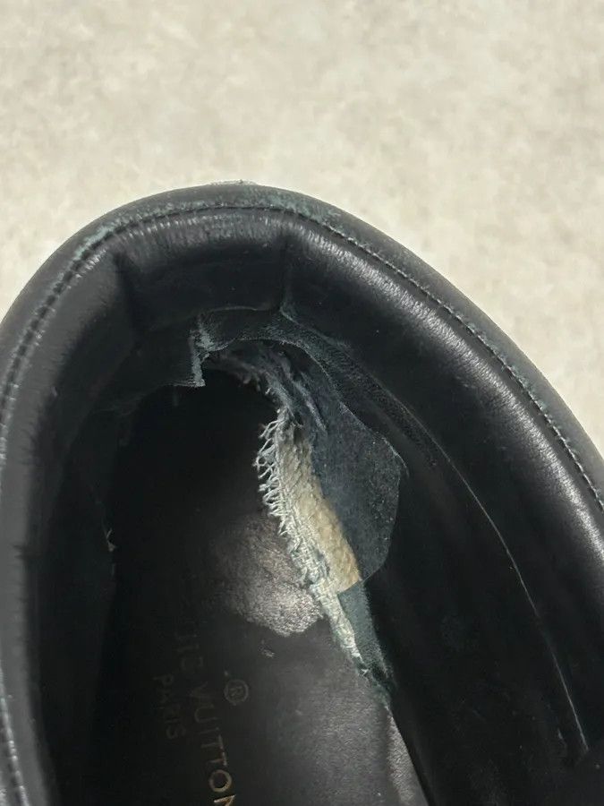 Louis Vuitton Louis Vuitton Oberkampf Black Leather Boots Size US 11.5 / EU 44-45 - 9 Thumbnail
