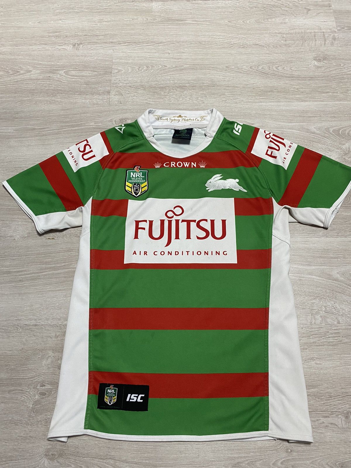 Vintage ISC South Sydney Rabbitohs Mens Rugby Shirt Jersey NRL Size US XL / EU 56 / 4 - 1 Thumbnail
