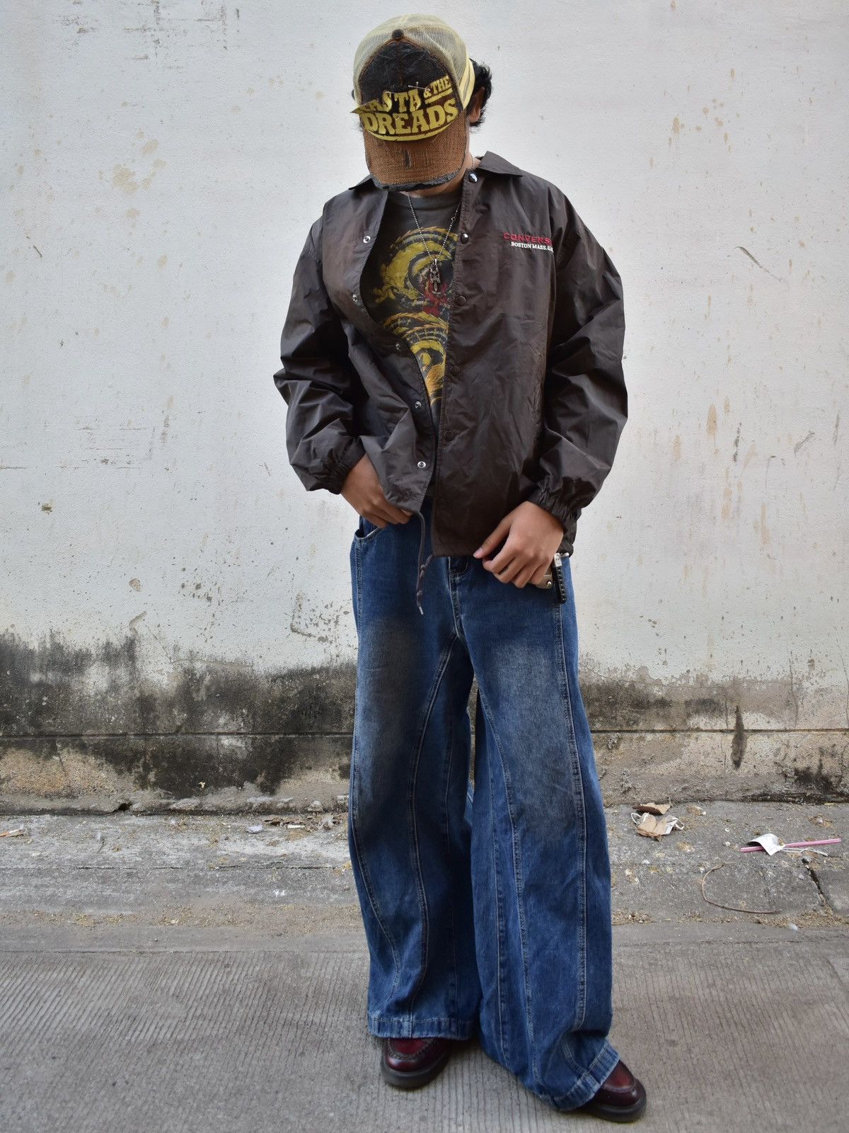 Converse × Vintage Sun Faded Converse Light Jacket Size US M / EU 48-50 / 2 - 6 Thumbnail
