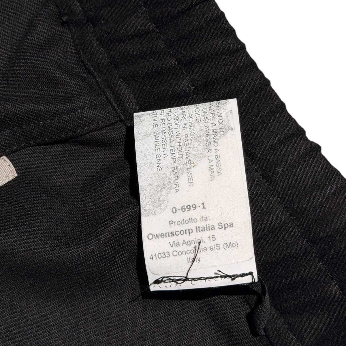 Rick Owens $1,400 FW22 Strobe Geth Bela leather pant Size US 31 - 4 Thumbnail
