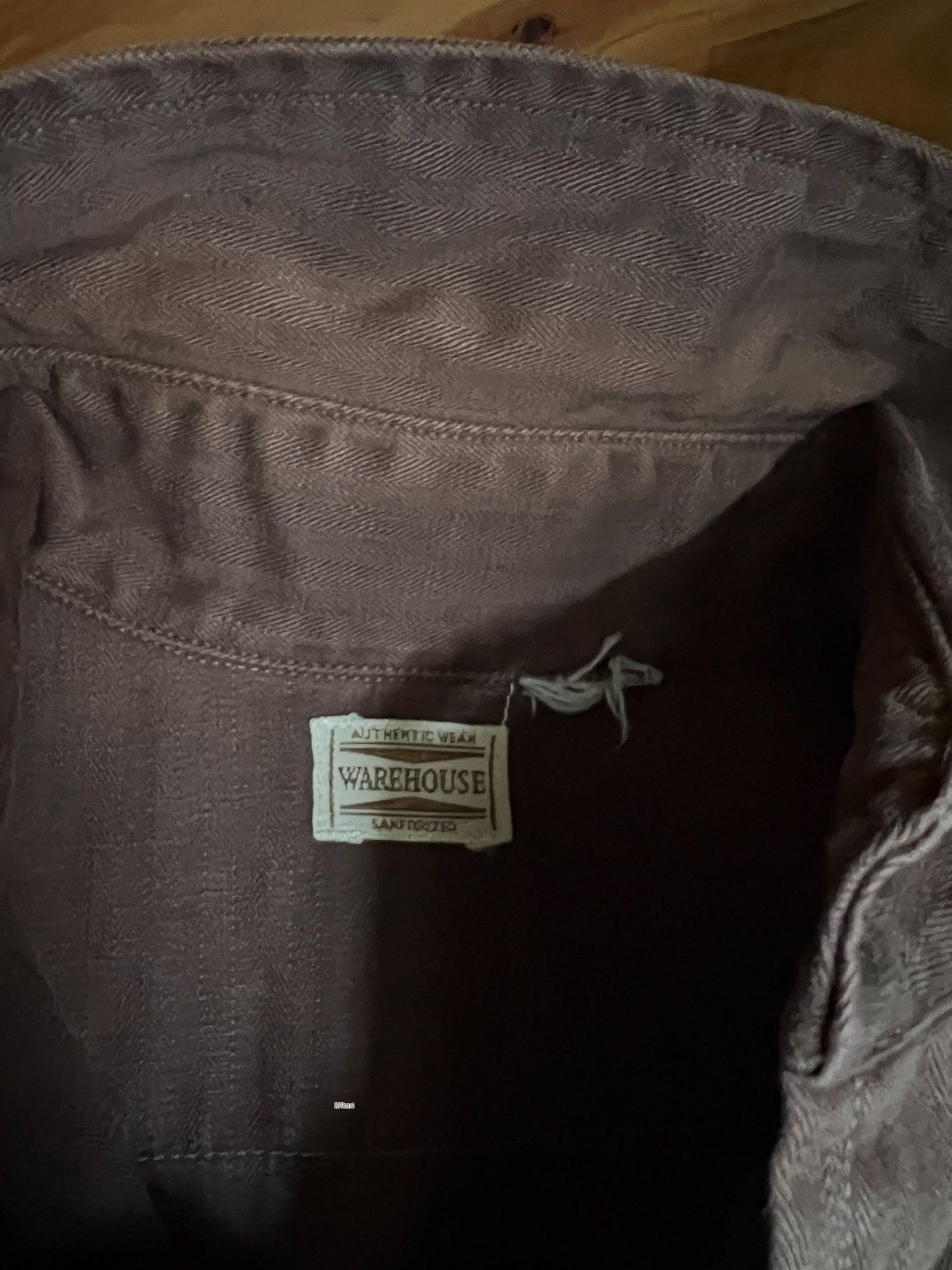 Warehouse Warehouse Vintage Fishbone Workwear Shirt Size US S / EU 44-46 / 1 - 8 Thumbnail