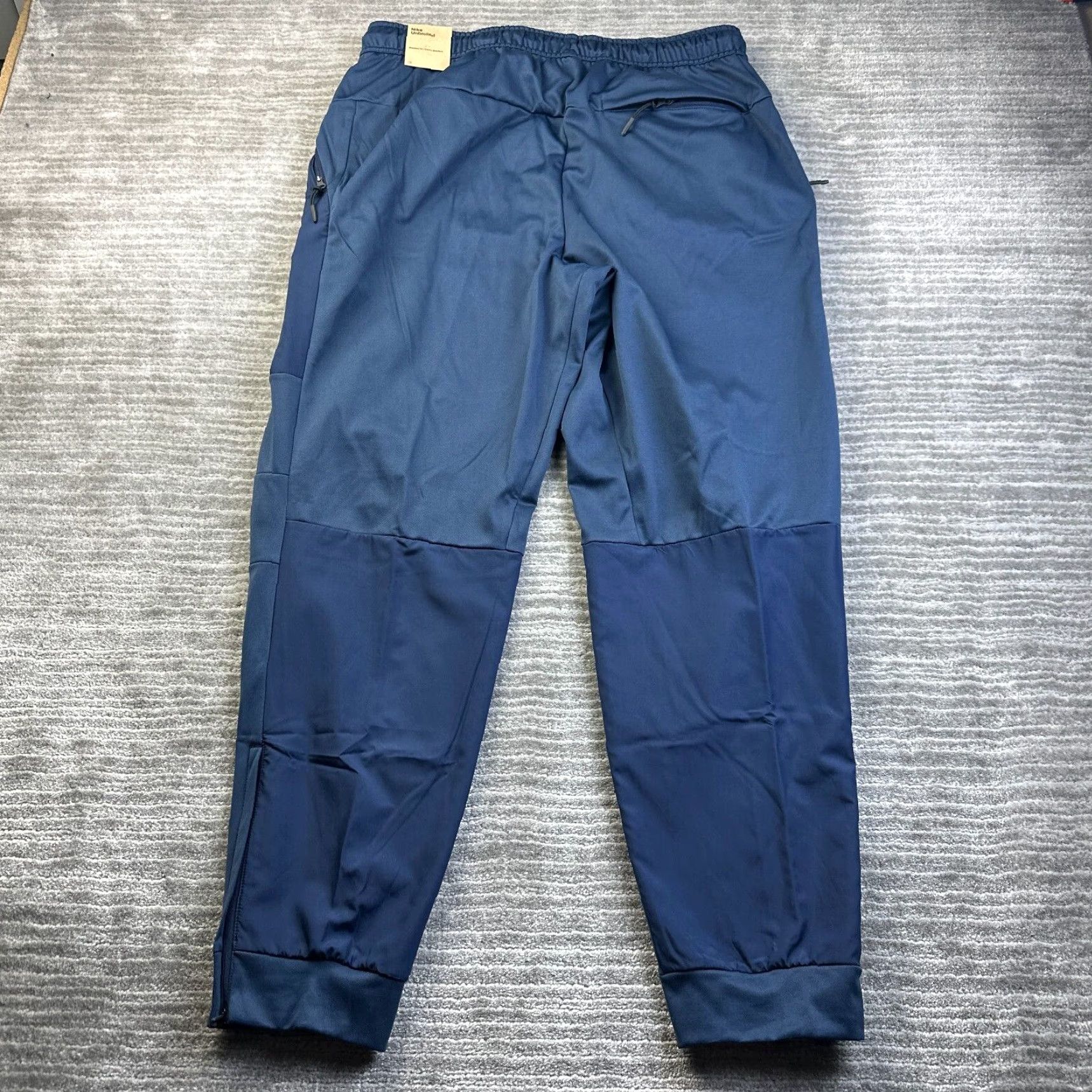 Nike Nike Pants Large Blue Sweatpants Water Repellent Versatile Gym Training Mens Size US 33 - 2 Thumbnail