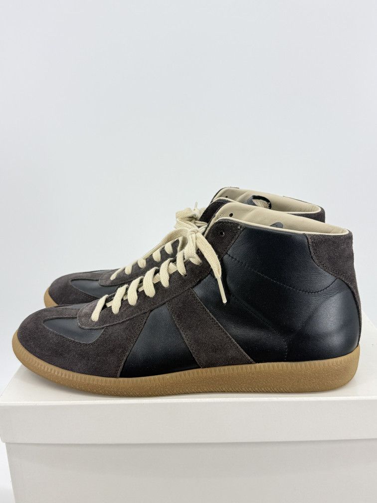 Maison Margiela GAT High Black Brown Size US 11 / EU 44 - 4 Thumbnail