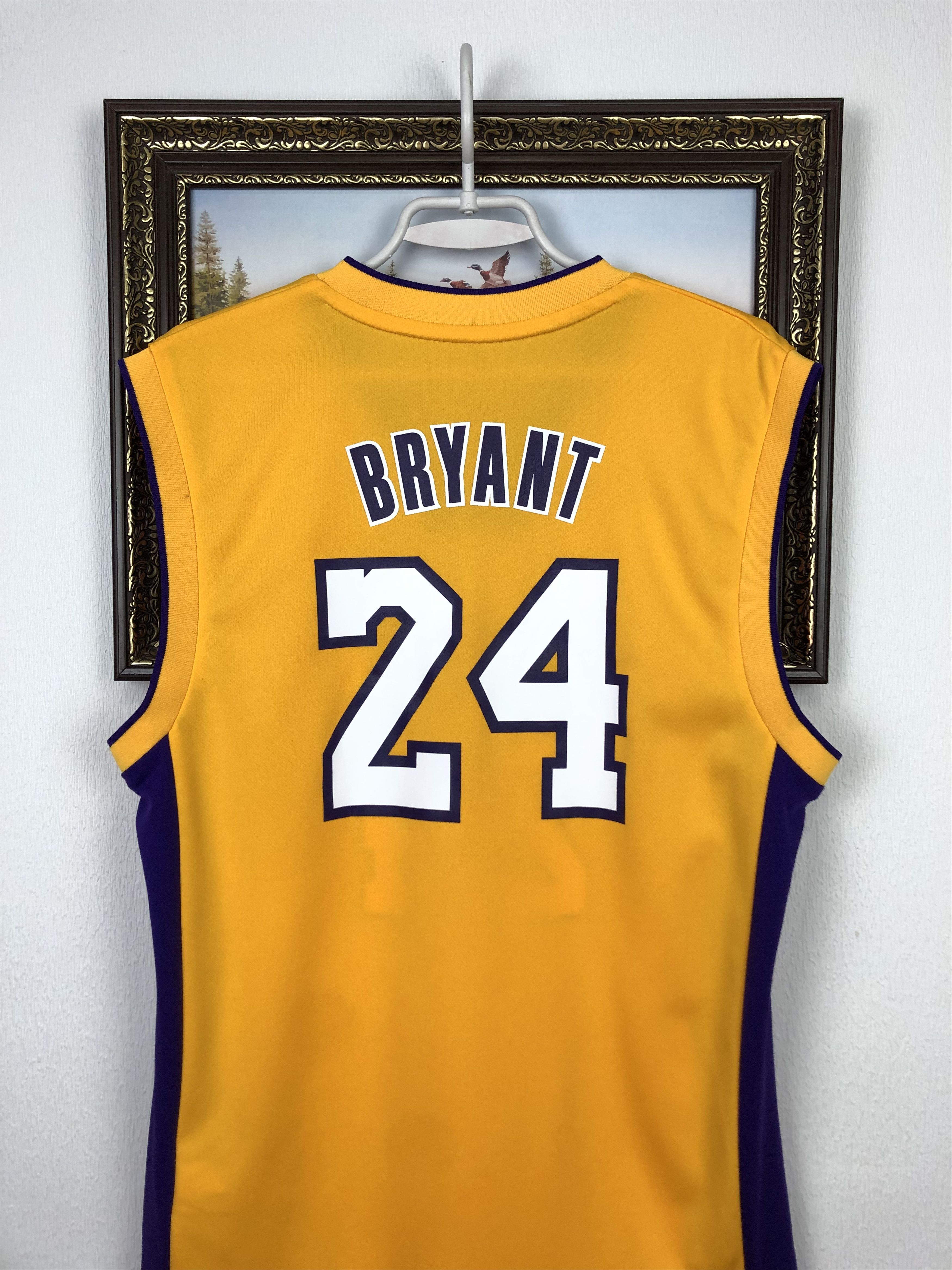 Adidas Adidas Los Angeles Lakers Bryant Yellow NBA Jersey Tee Size US S / EU 44-46 / 1 - 13 Thumbnail