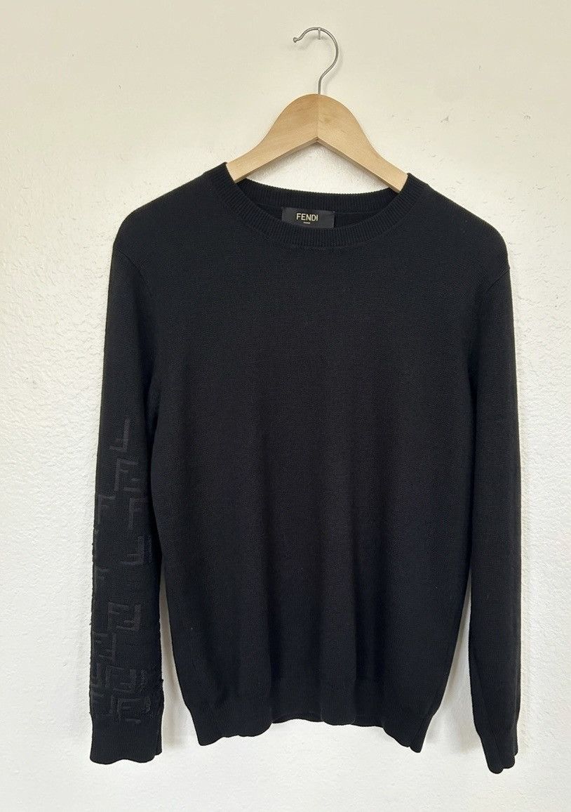 Fendi Fendi Crewneck Pullover Size US M / EU 48-50 / 2 - 1 Thumbnail