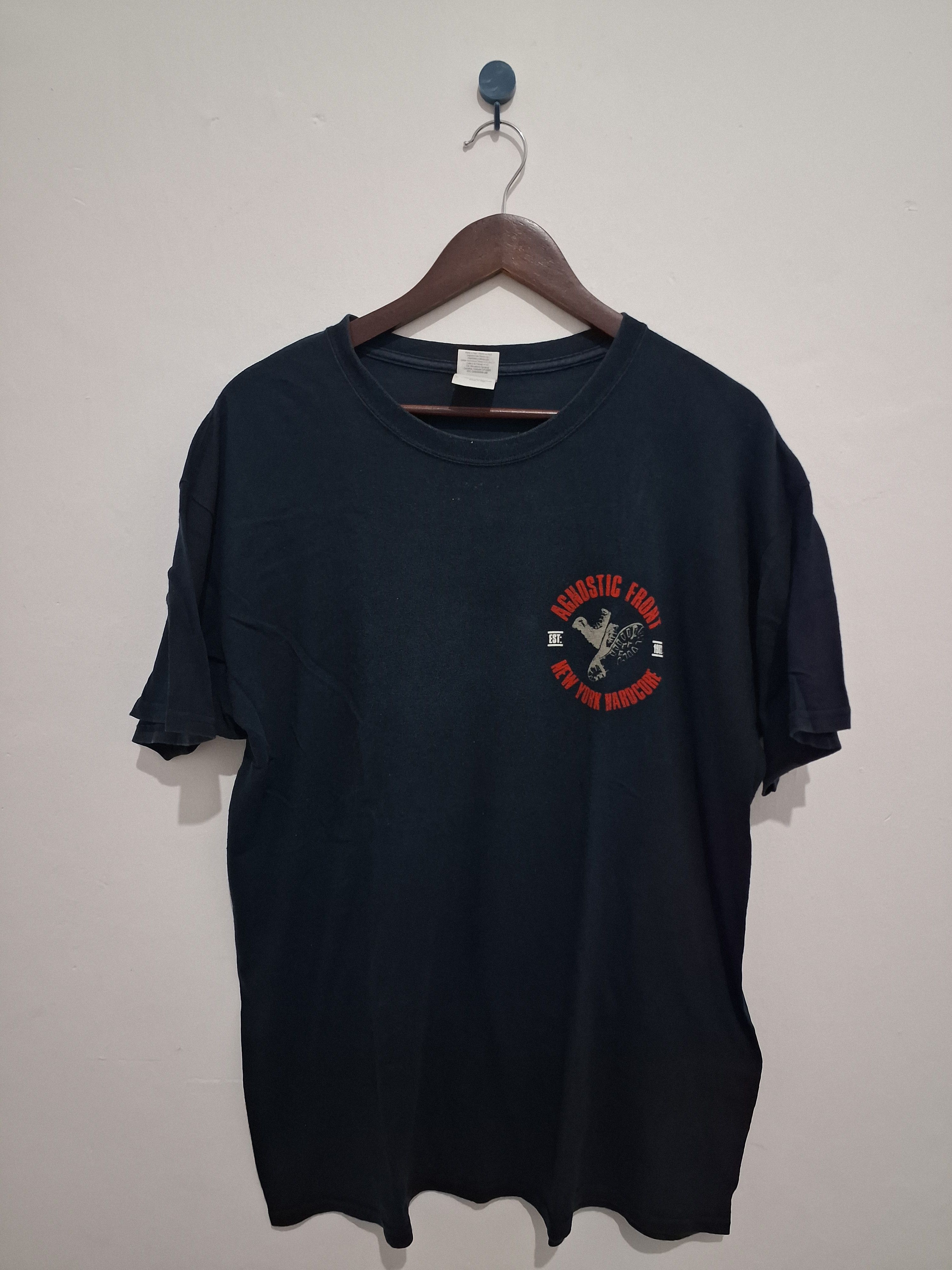 Band Tees Hardcore shirt Agnostic Front NYHC Size US L / EU 52-54 / 3 - 2 Thumbnail