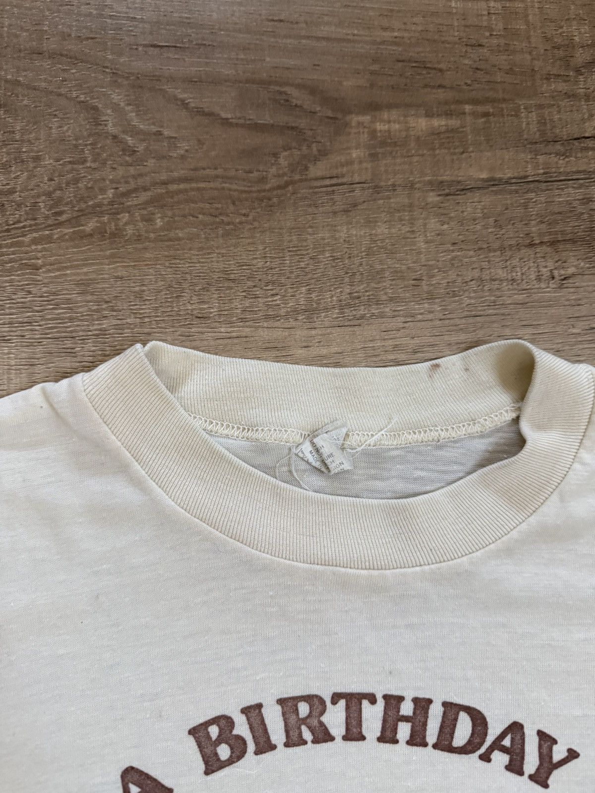Vintage 1981 Columbia Marathon T-Shirt Size US M / EU 48-50 / 2 - 3 Thumbnail