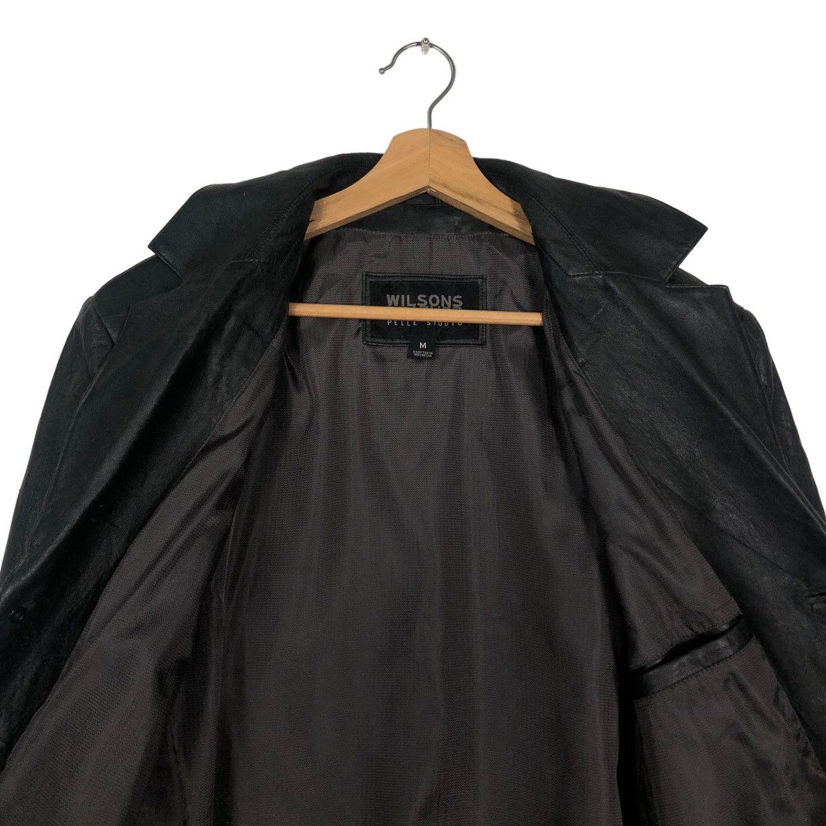 Genuine Leather 🔥90’s Biker Leather Jacket Wilsons Leather Pelle Studio Size US M / EU 48-50 / 2 - 11 Thumbnail