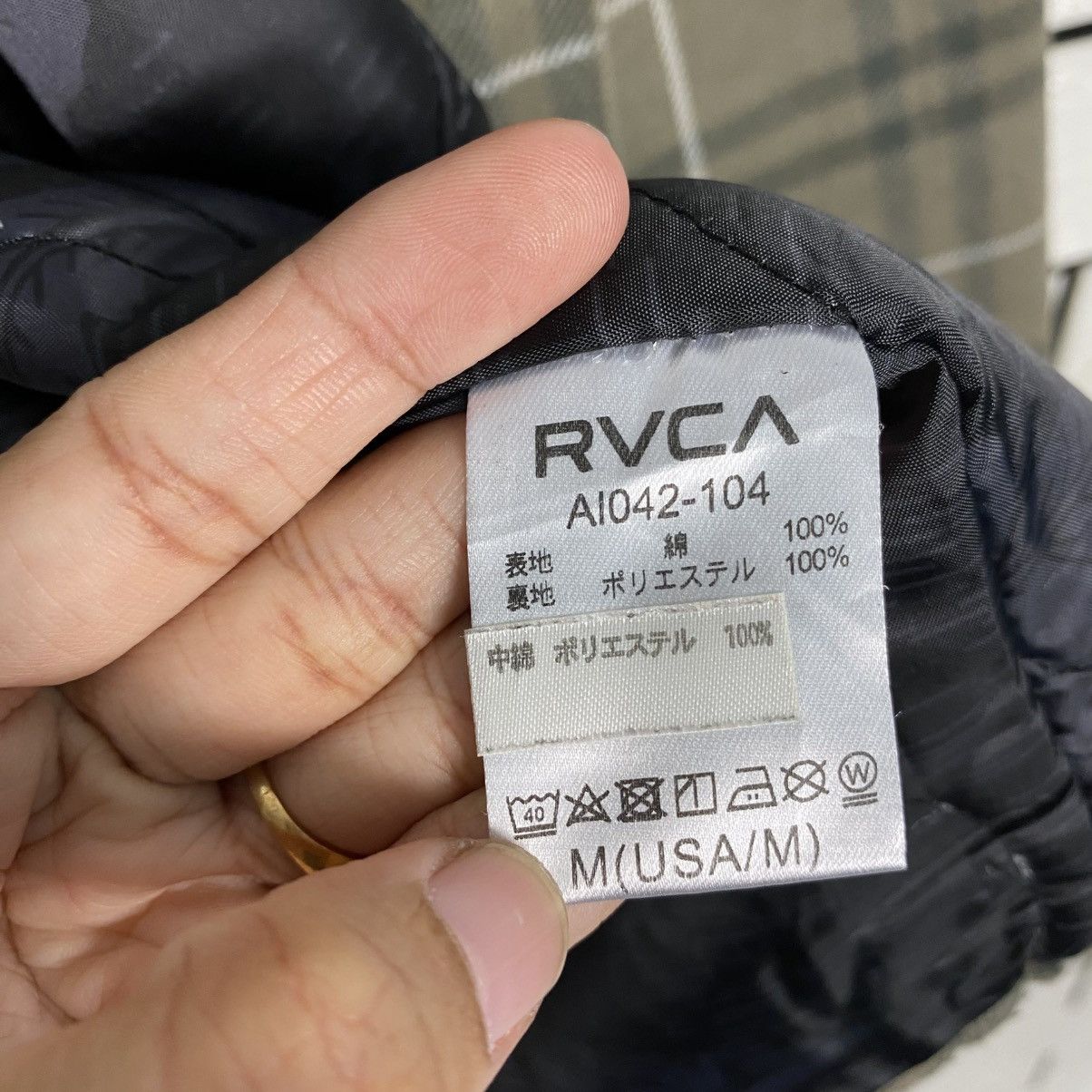 Japanese Brand 📌Vintage Snap Button Jacket RVCA Tartan Design Size US M / EU 48-50 / 2 - 19 Thumbnail
