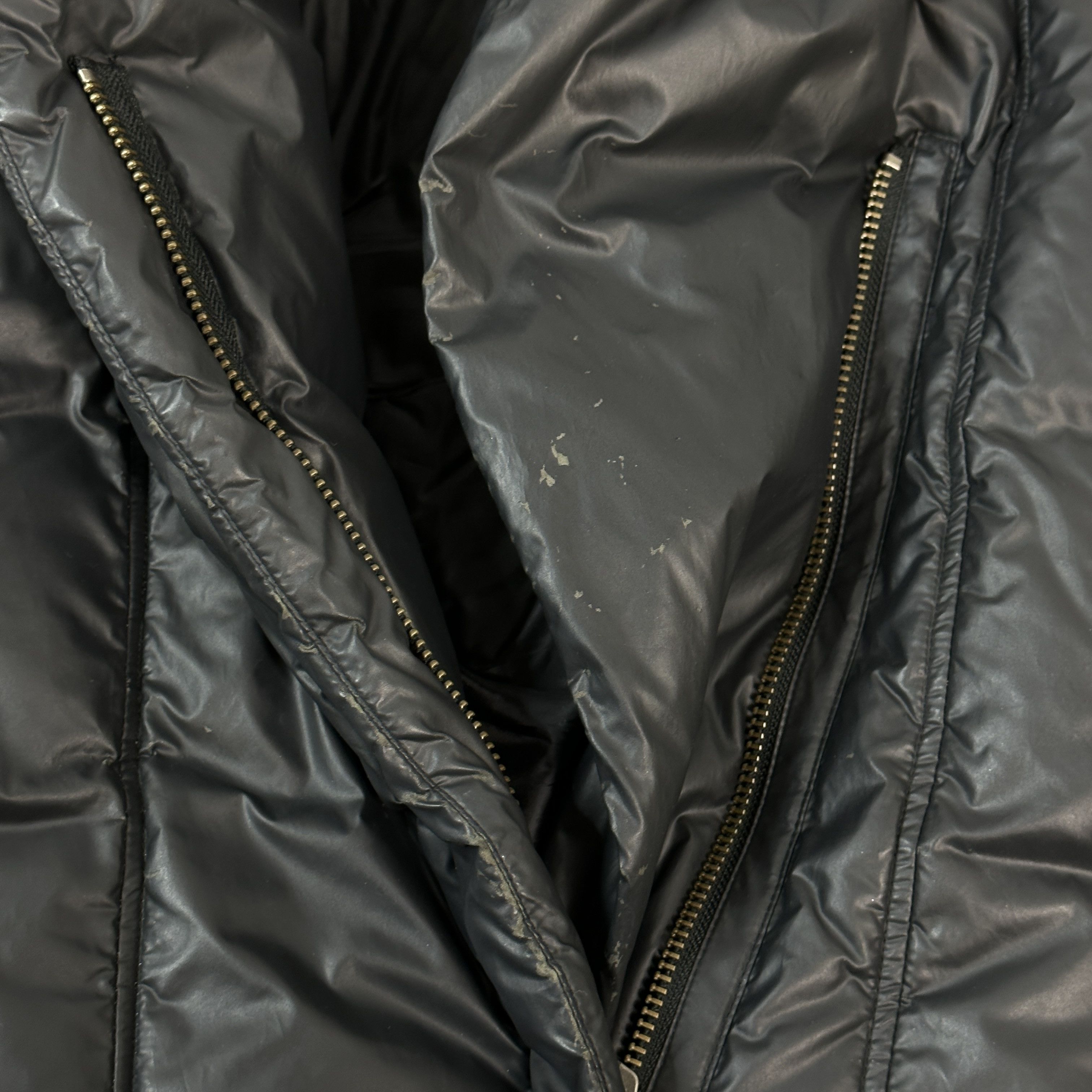Helmut Lang × Vintage Vintage Helmut Lang Hybrid Puffer Jacket Size M / US 6-8 / IT 42-44 - 2 Thumbnail