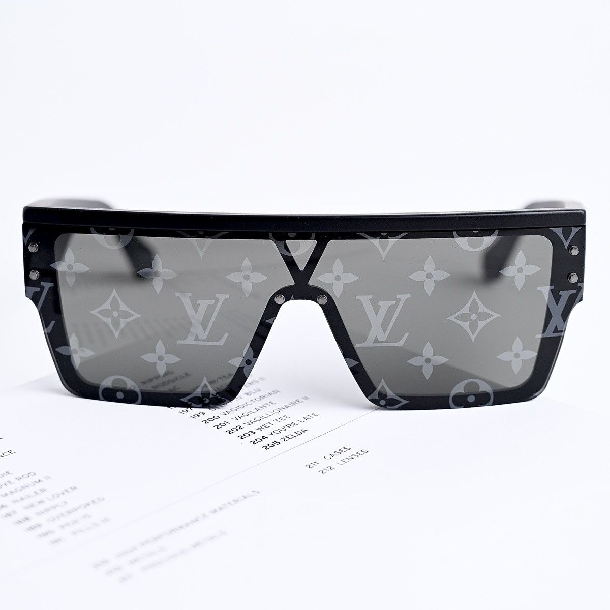 Louis Vuitton LUOIS VUITTON MONOGRAM BLACK SUNGLASSES Size ONE SIZE - 5 Thumbnail