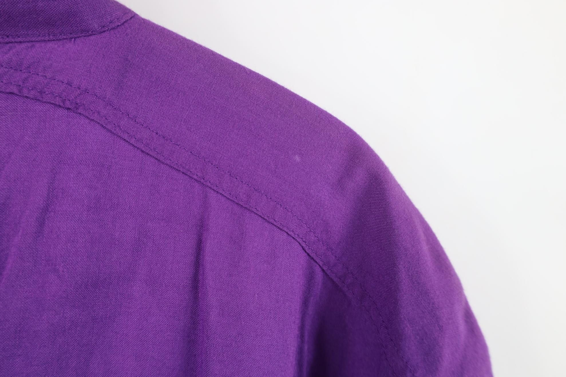 Vintage Vintage 90s Streetwear Short Sleeve Collared Button Shirt Size US L / EU 52-54 / 3 - 12 Thumbnail