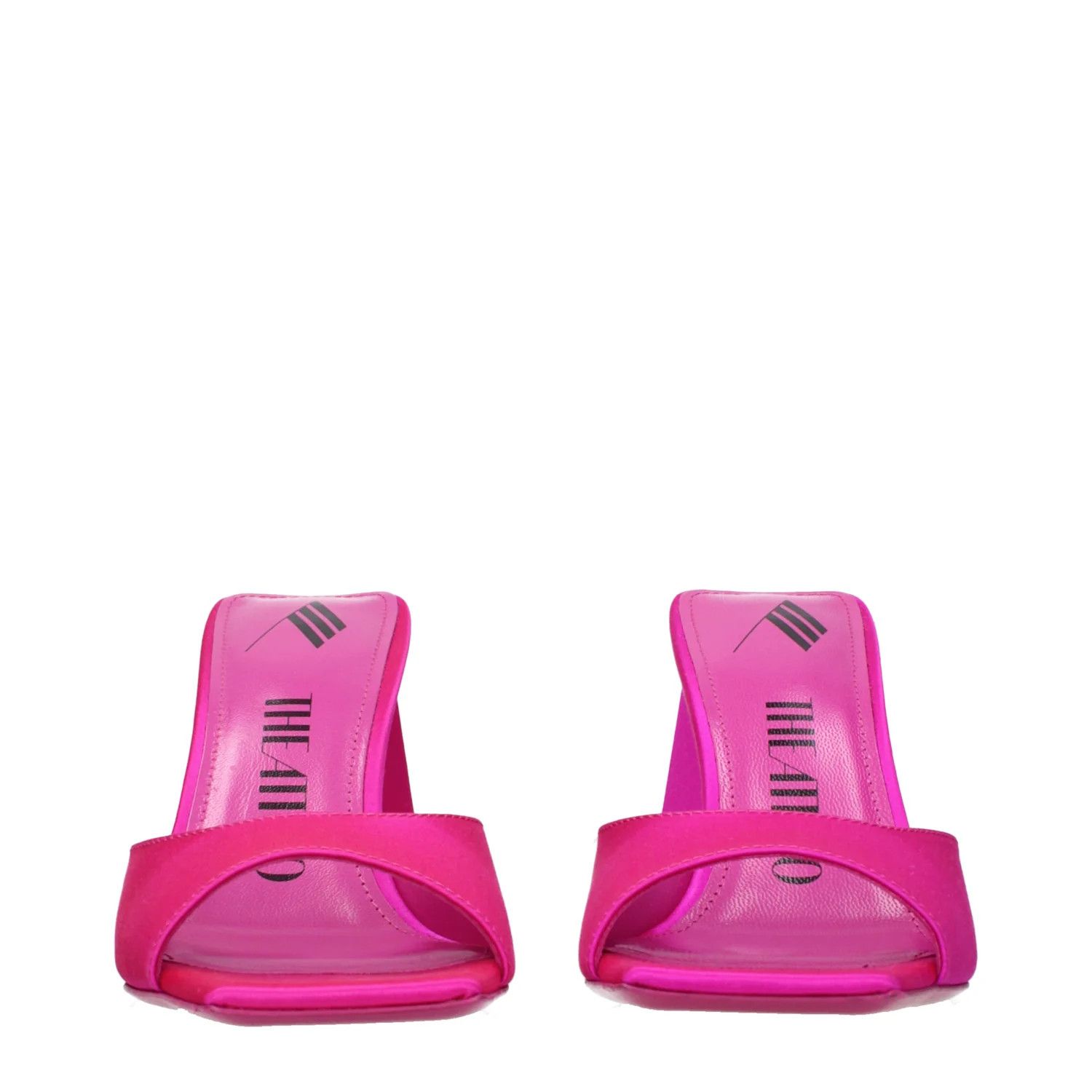 ob1o1e1224 Satin Sandals in Fuchsia