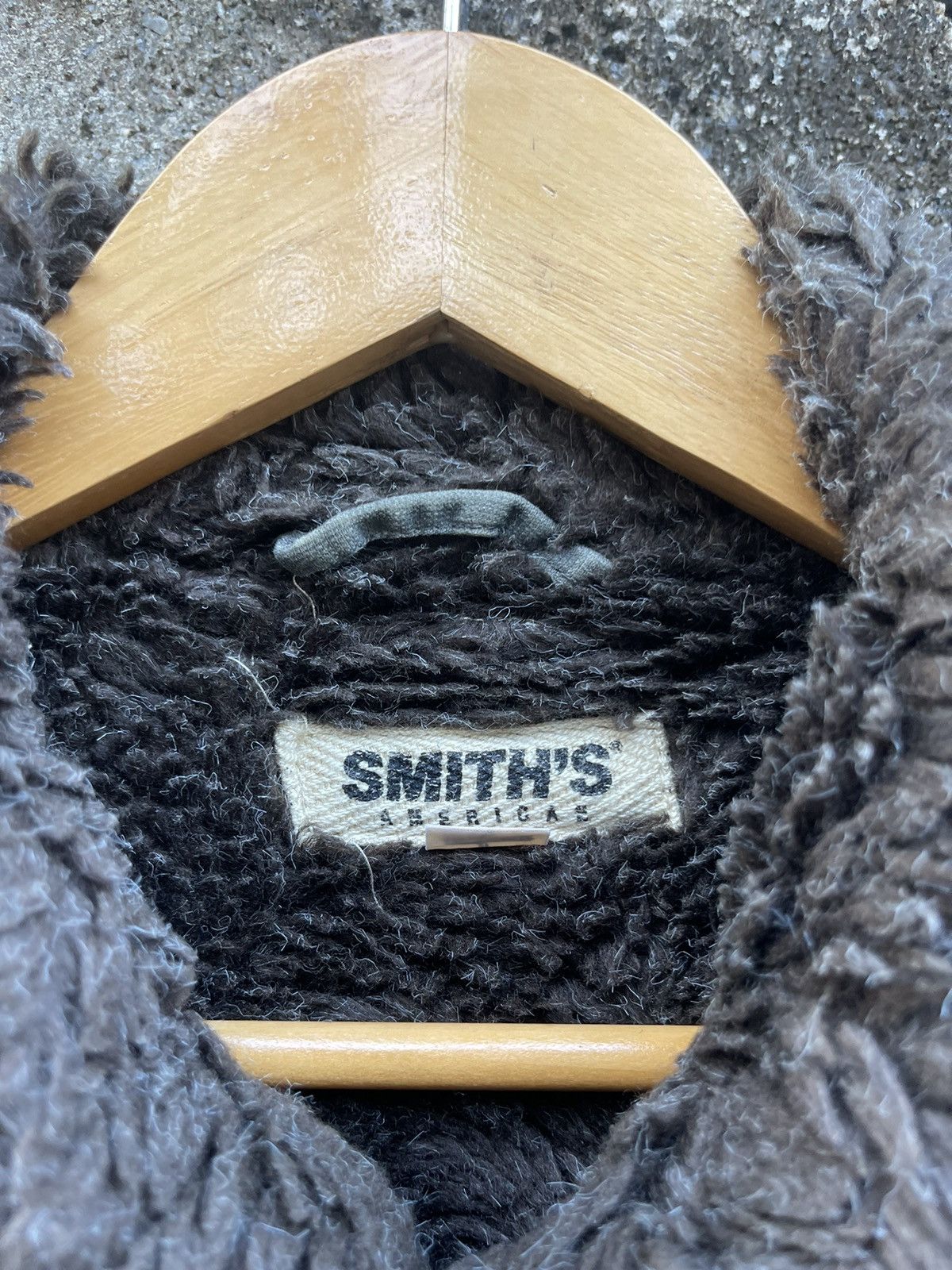 VINTAGE 90s SMITHS SHERPA JACKET