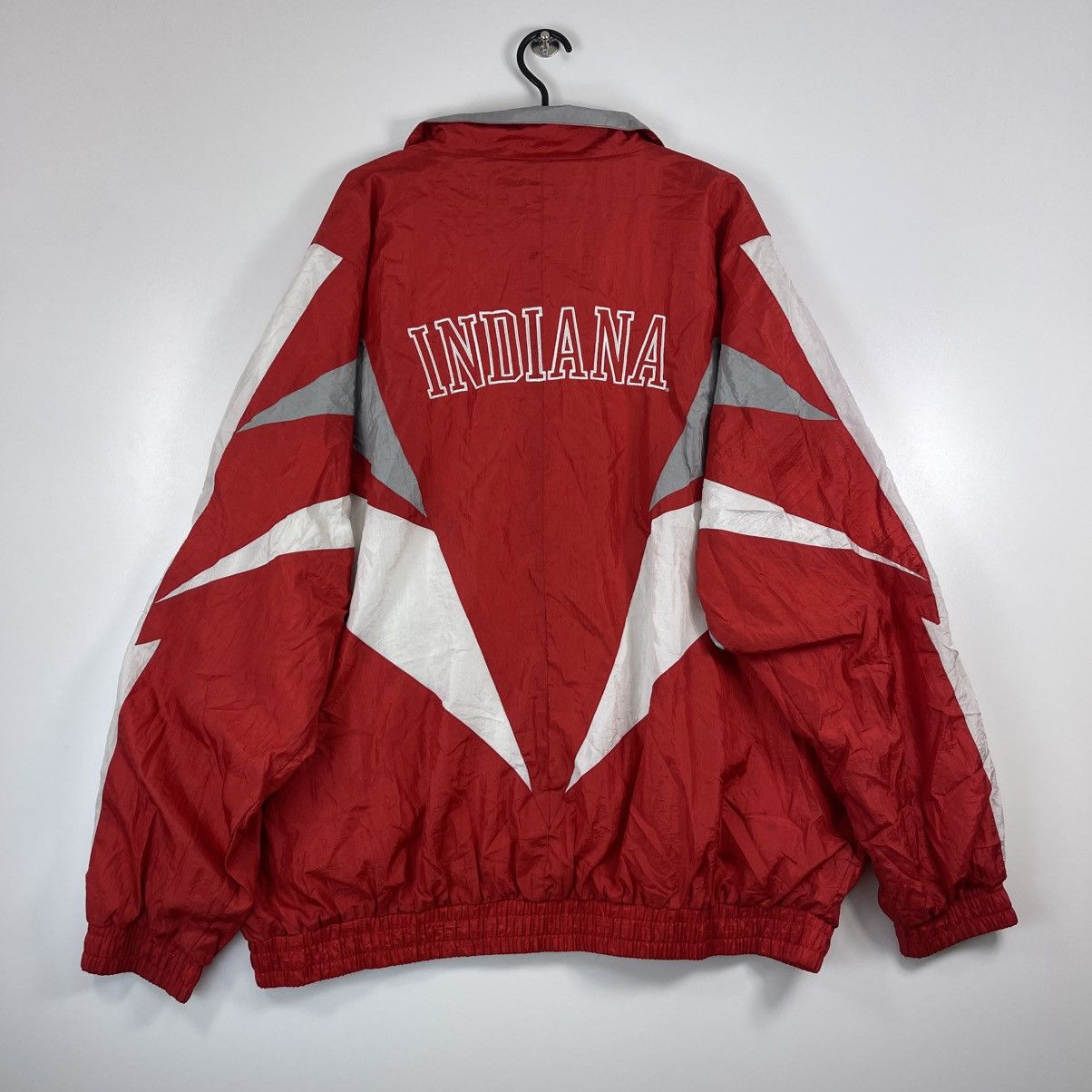 Vintage Vintage Indiana Hoosiers Windbreaker Zip Up Pro Celebrity Size US XXL / EU 58 / 5 - 1 Thumbnail