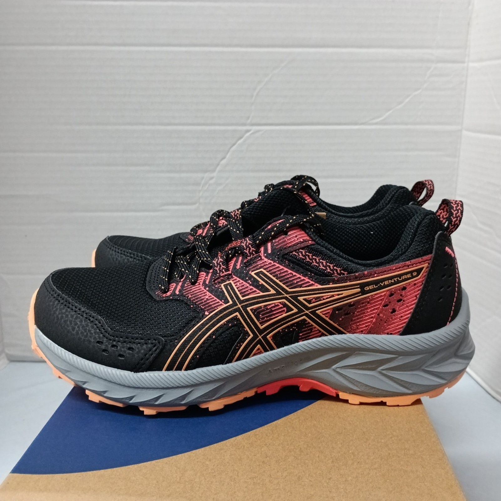 Asics Size 6- ASICS Gel Venture 9 Black Summer Dune Women’s Size US 6 / IT 36 - 3 Thumbnail