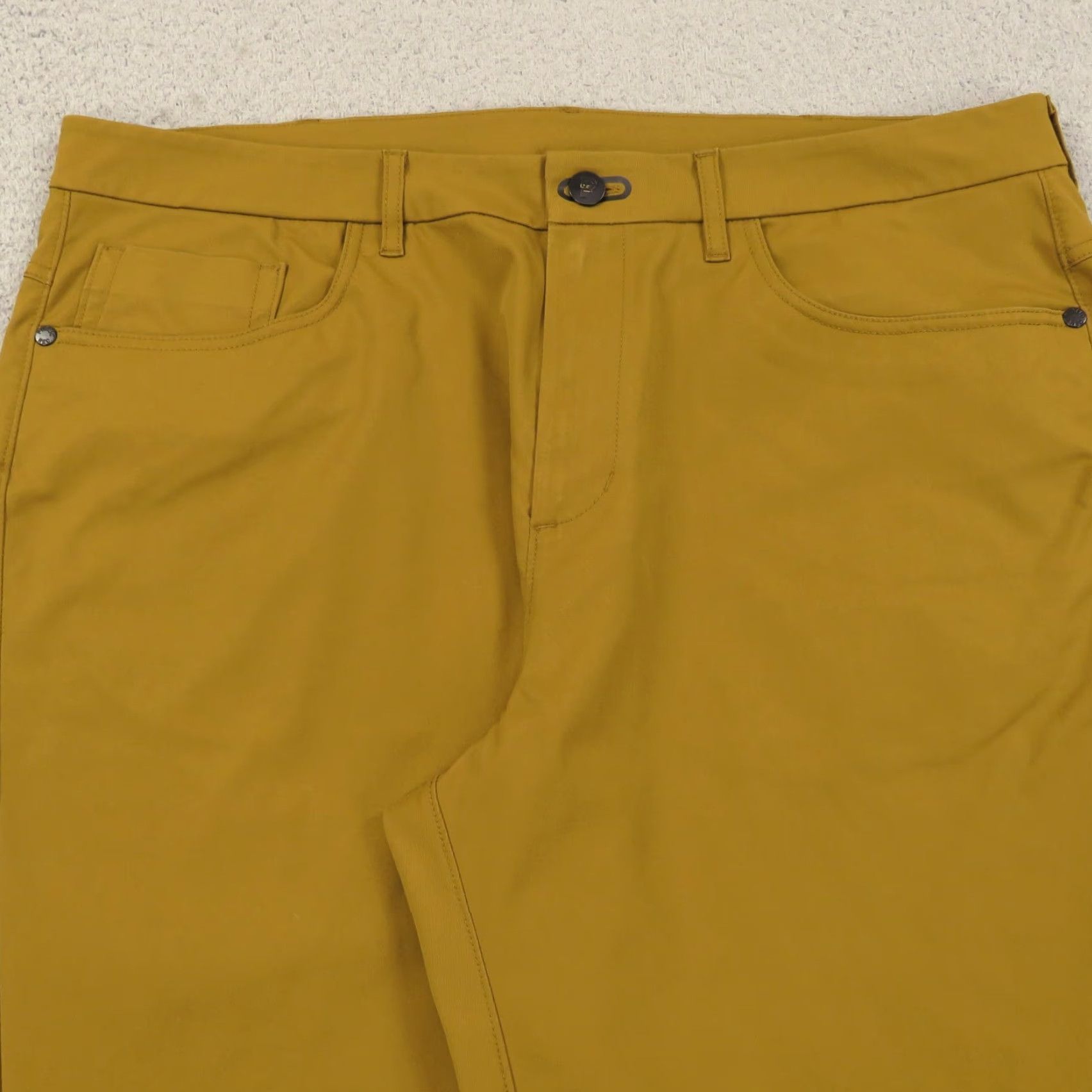 Vintage Public Rec Dealmaker Pants Men 35x30 Caramel 5 Pocket Chino Workday 2.0 Chinos Size US 35 - 5 Thumbnail