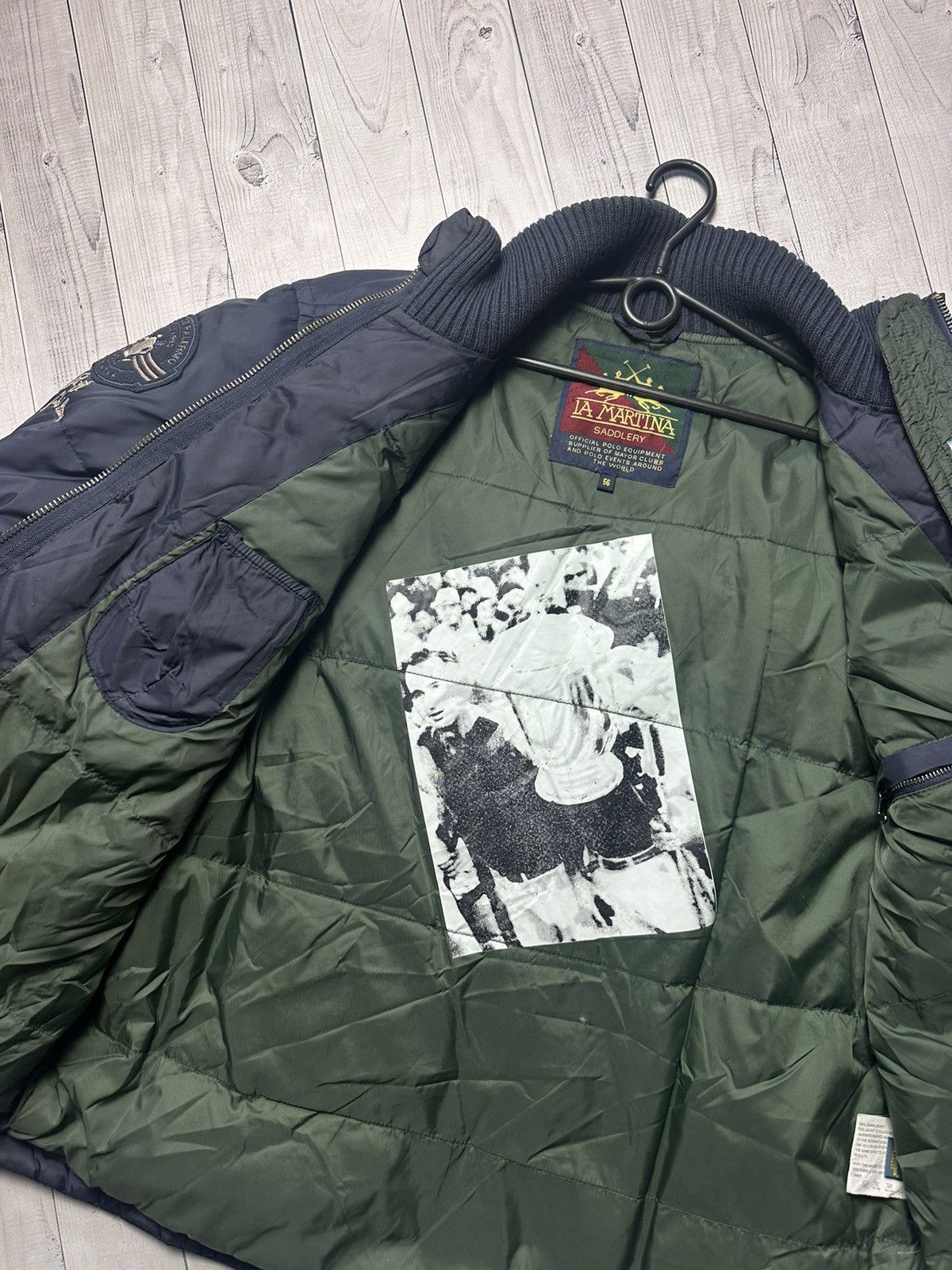 La Martina × Vintage Vintage L A Martina bomber jacket logo size XL Size US XL / EU 56 / 4 - 13 Thumbnail