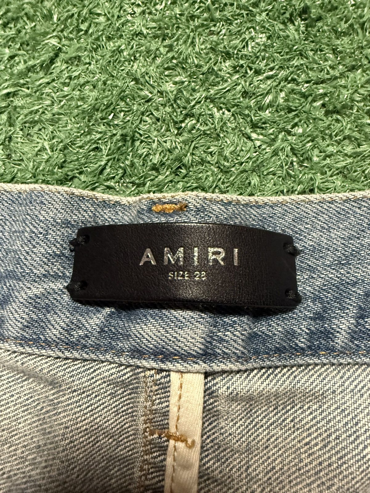 Amiri Amiri crochet jean shorts sized 28 Size US 28 / EU 44 - 5 Thumbnail