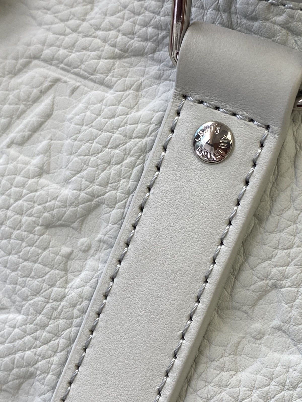 Louis Vuitton Louis Vuitton mineral grey Monogram leather keepall 25 Size ONE SIZE - 5 Thumbnail