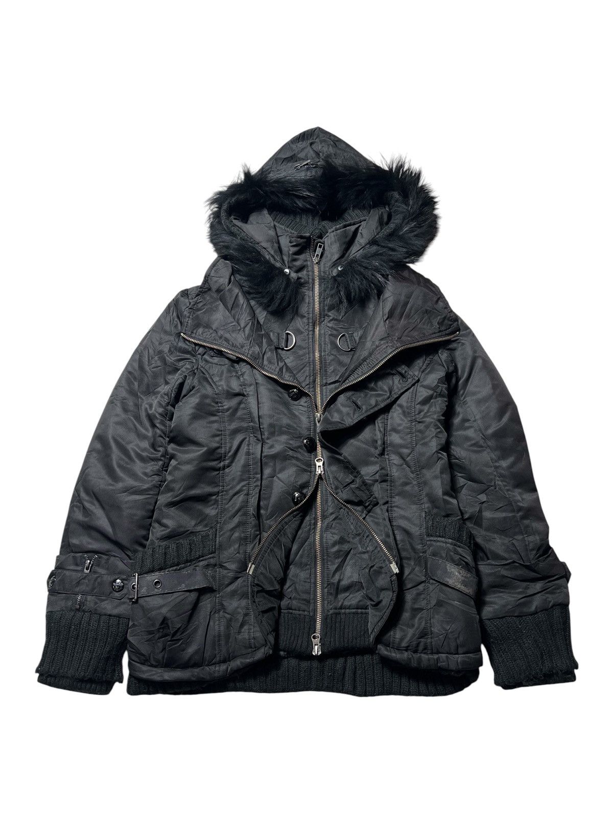 Japanese Brand 2000's Maison Gilfy - Vkei Punk Fur Ifsix Lgb Style